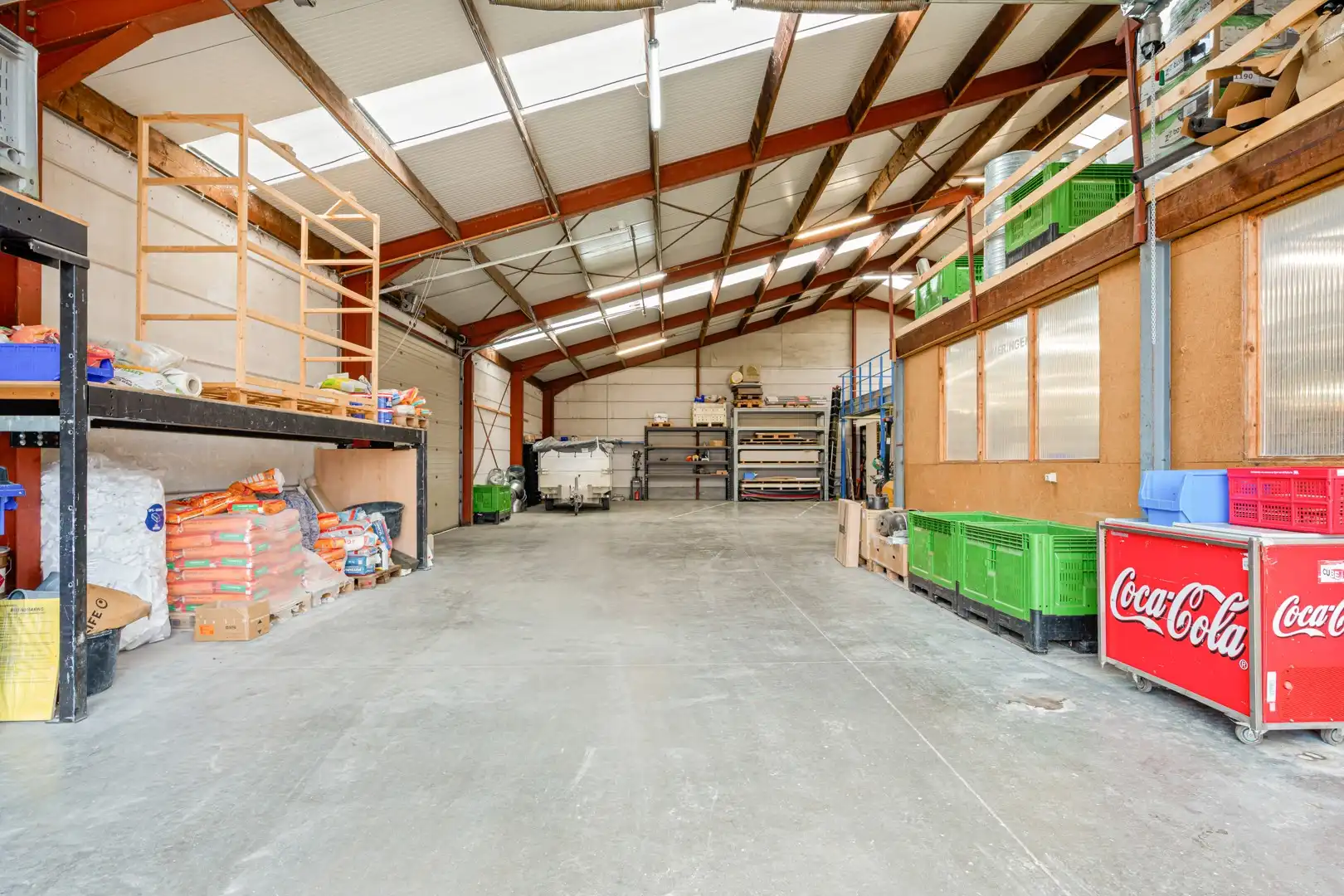 Vernieuwd magazijn (ca. 570m²) op een ruim perceel van 1608m² - Kortemark foto 10