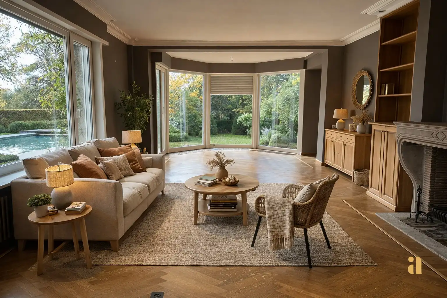 Te huur: royale woning met zwembad foto {{pictureIndex}}