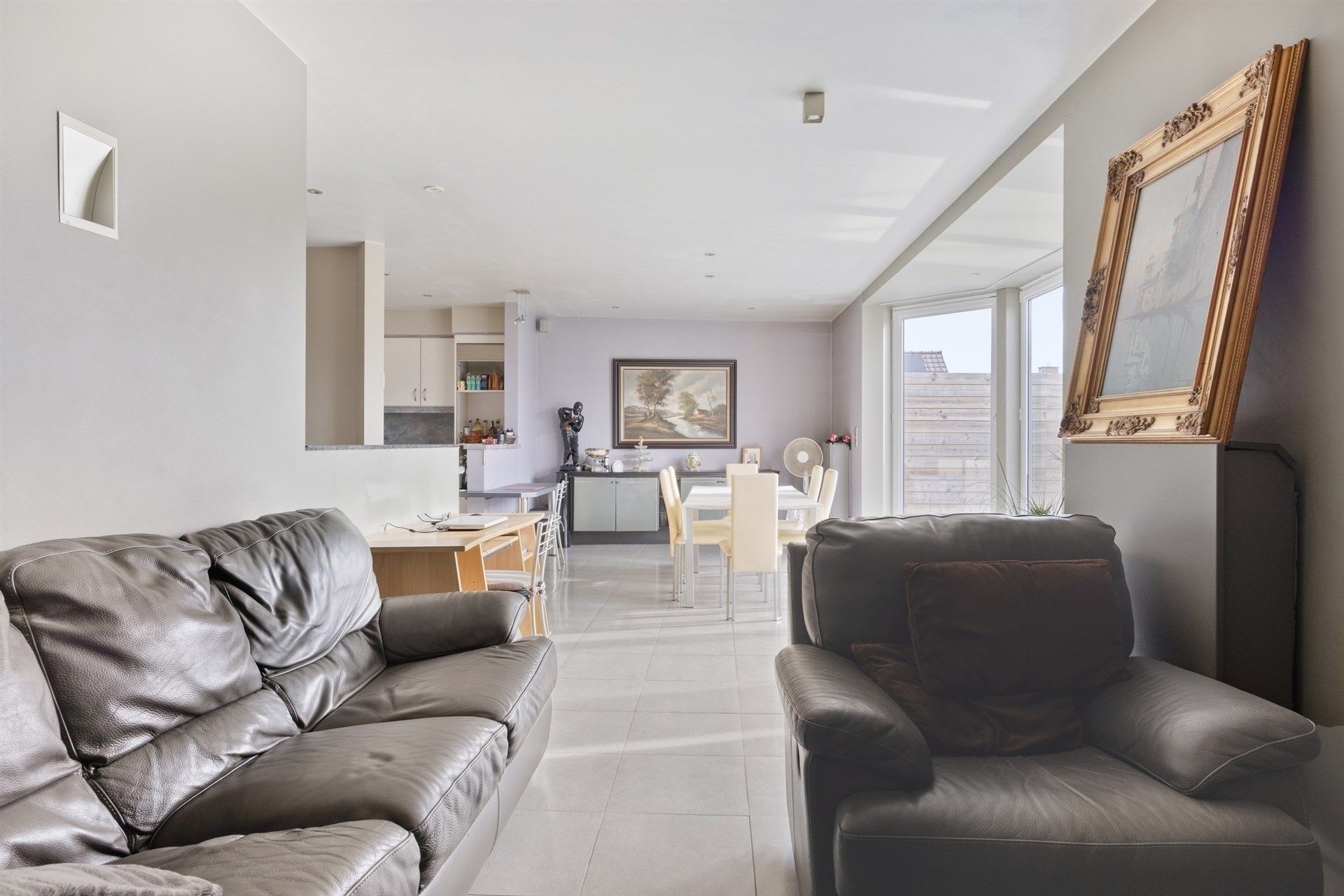 Appartement, 90 m², met 2 slpks en garage in Herzele. foto 6
