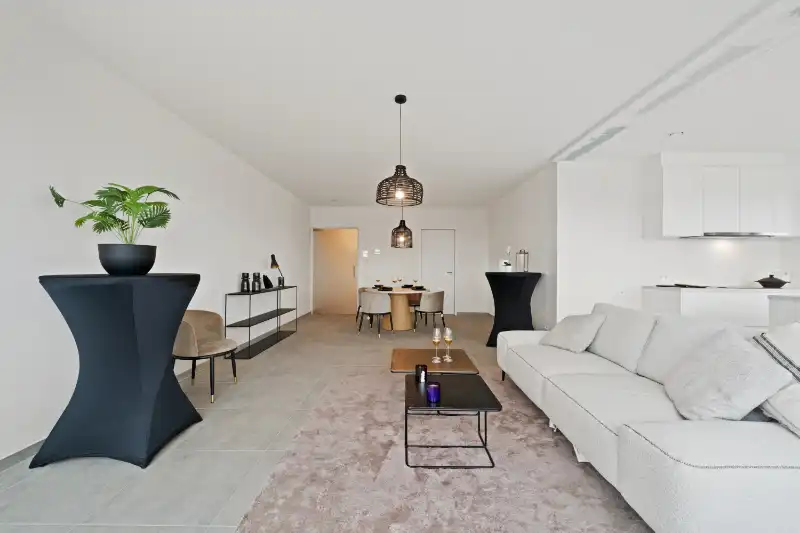 KORTEMARK: Appartement 1.01 met 3 slaapkamers en 2 terrassen gelegen op de eerste verdieping van Nieuwbouwresidentie Mila en Nora.  Maar liefst 123.30m2 ! foto 6