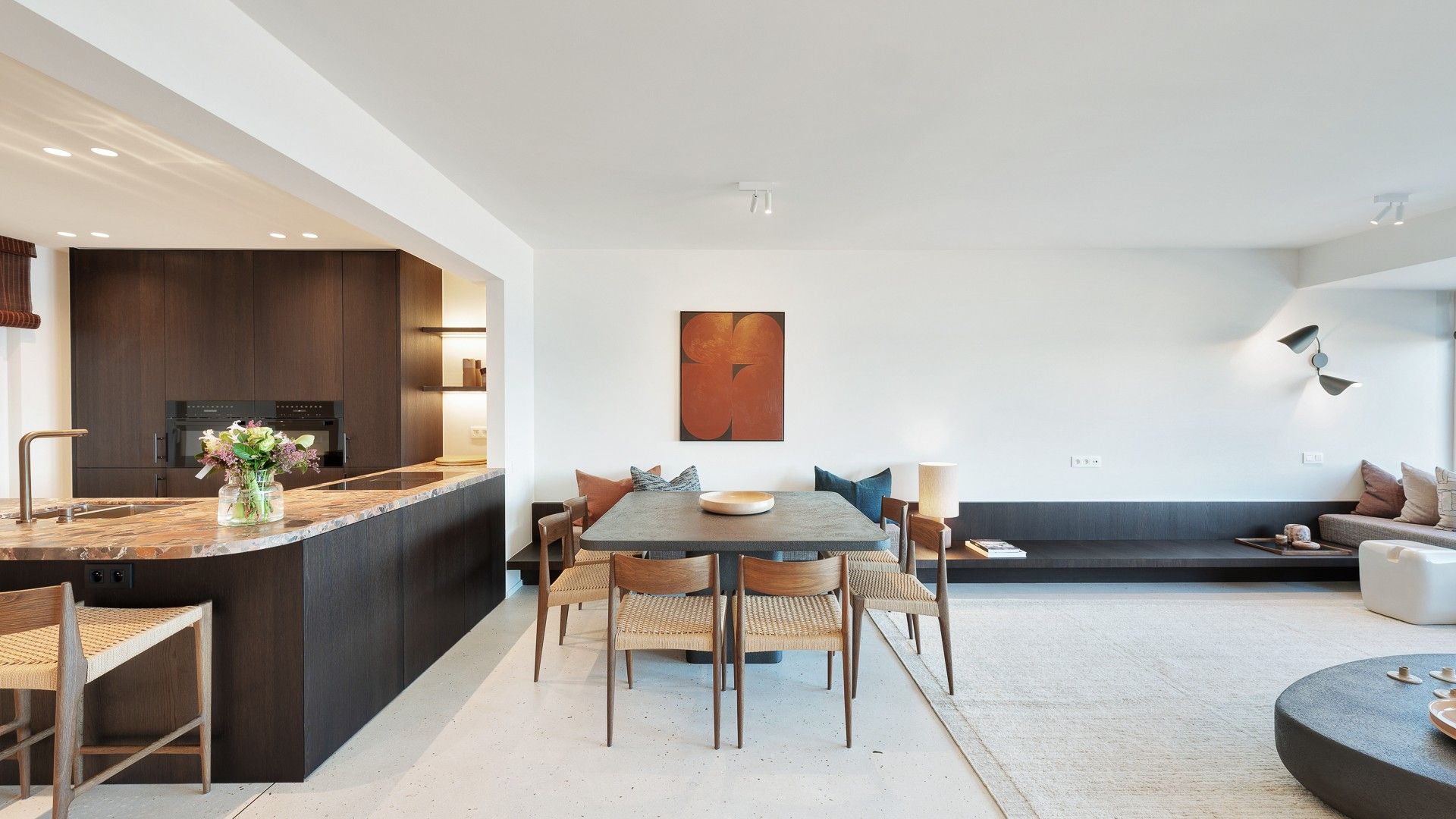 Prachtig 3 slaapkamerappartement Zeedijk-Het Zoute met frontaal zeezicht foto 9