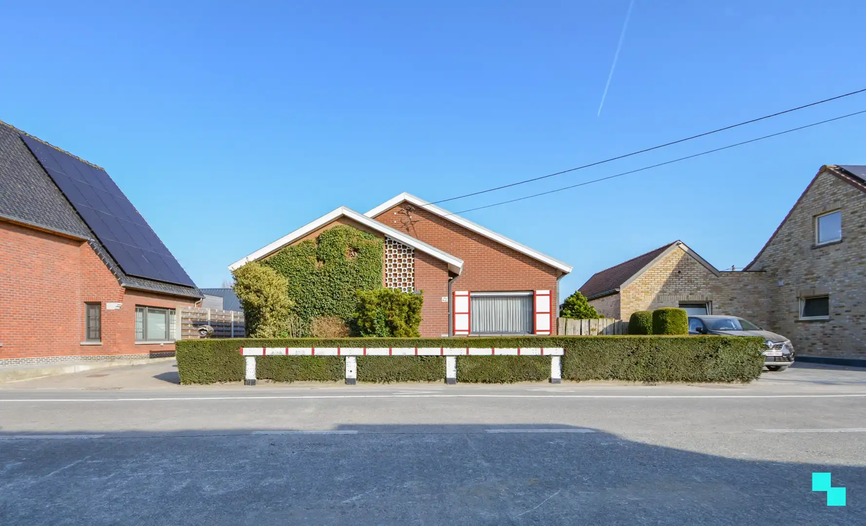 Gelijkvloers wonen: bungalow op 1.220 m² te Hooglede foto 4