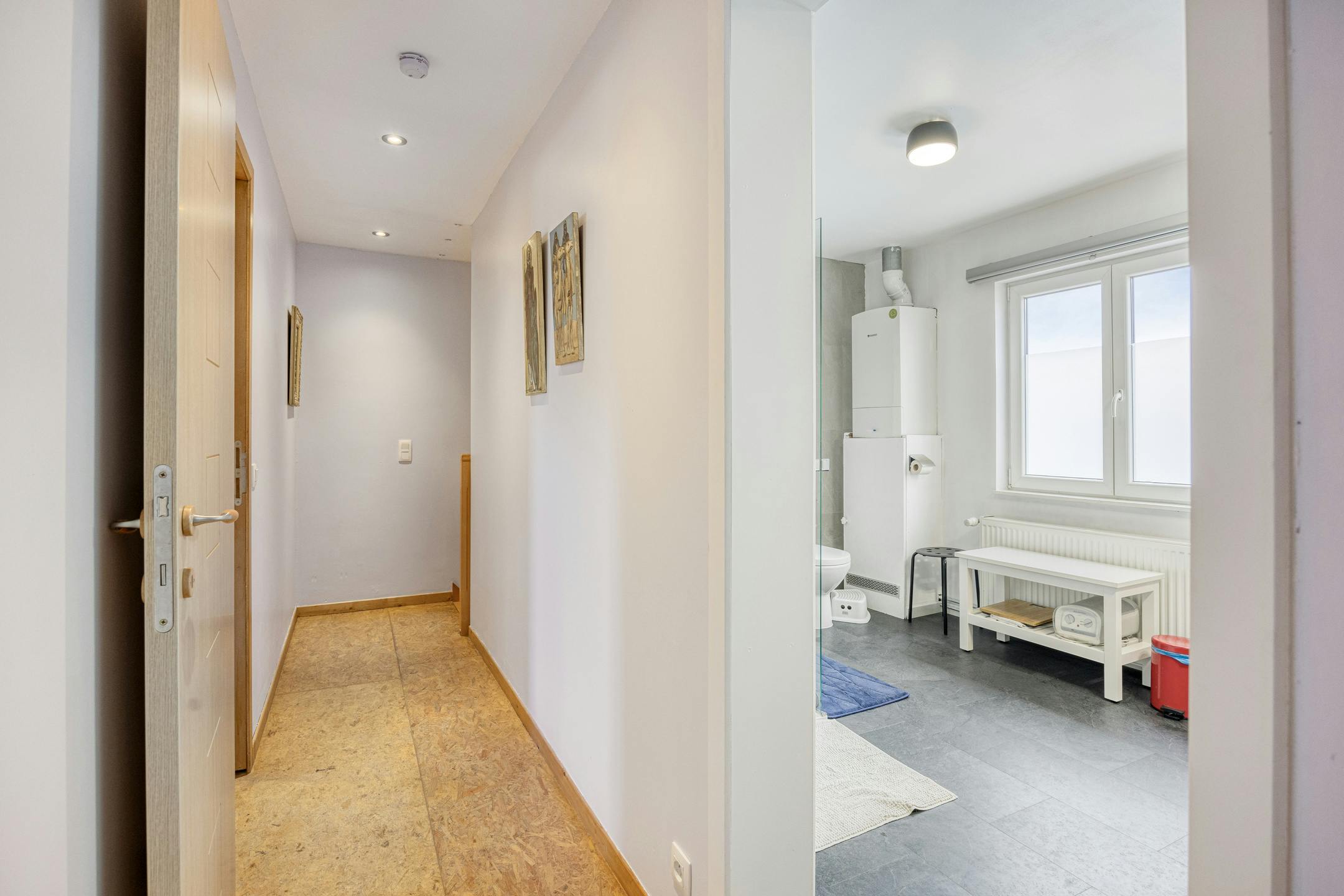 Duplex-appartement met twee slaapkamers in centrum Jette foto 10