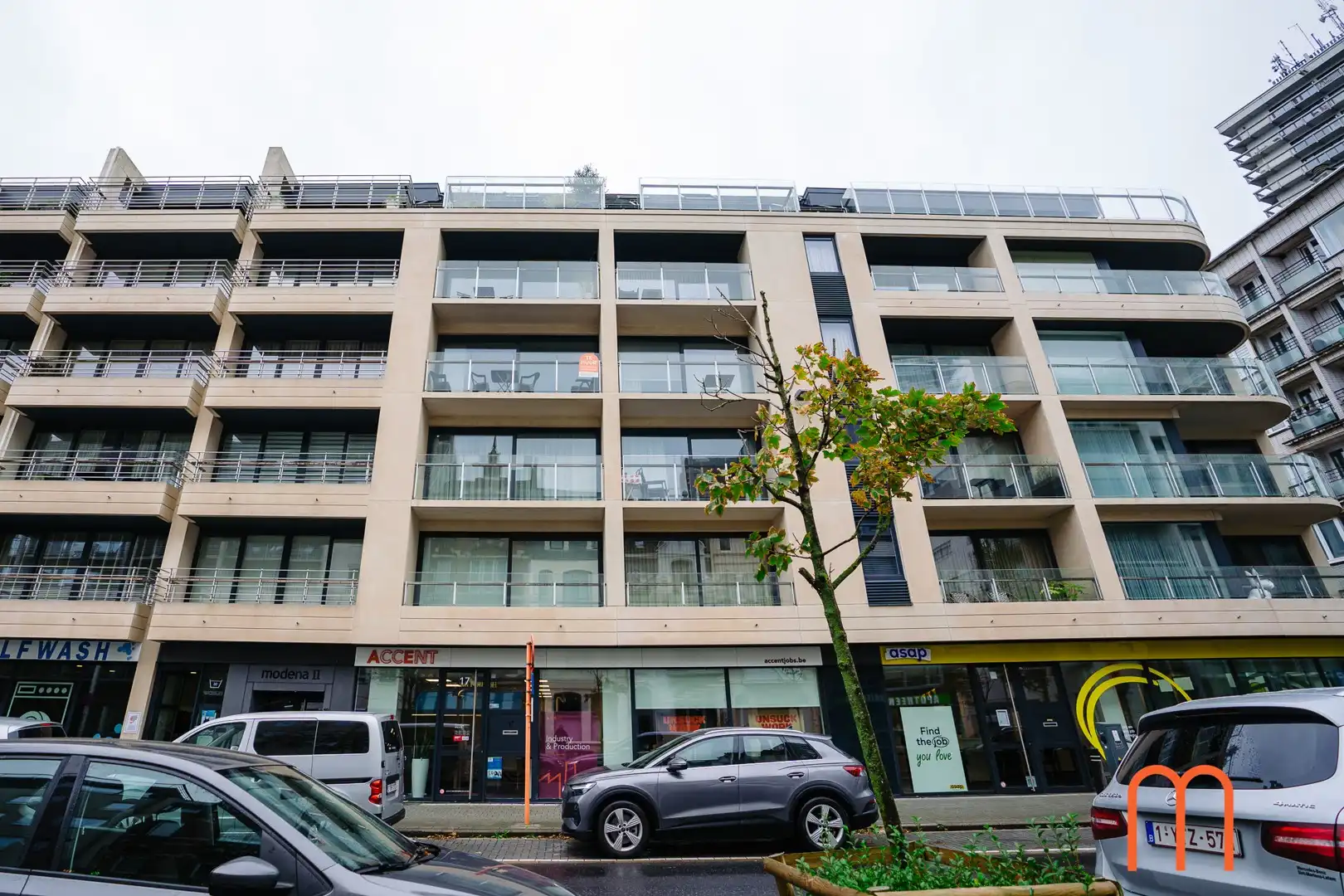 Appartement te huur in Oostende centrum – Modern 1-slaapkamerappartement met terras foto 14
