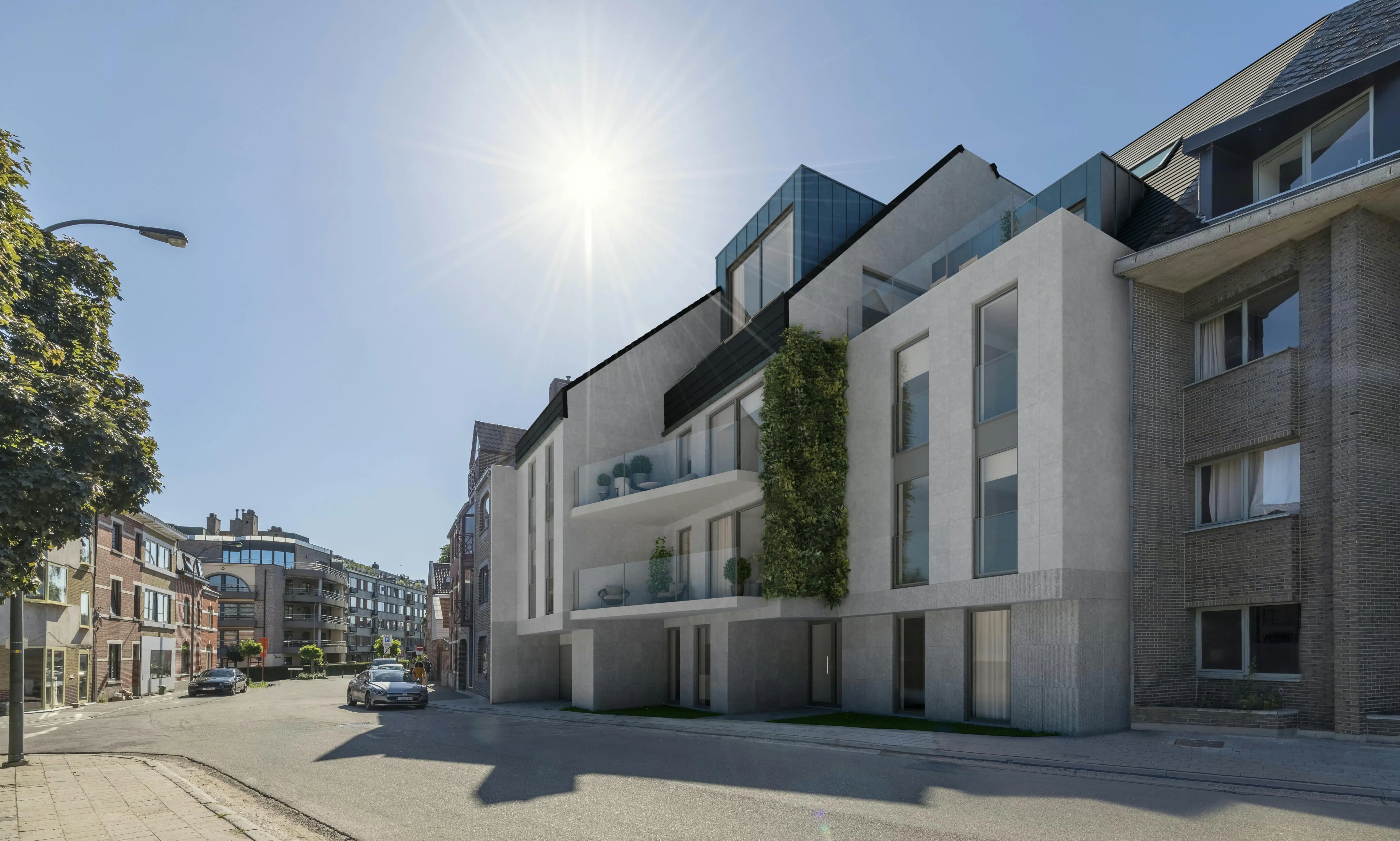 DusartZicht - 10 nieuwbouwappartementen in Hasselt-Centrum foto {{pictureIndex}}
