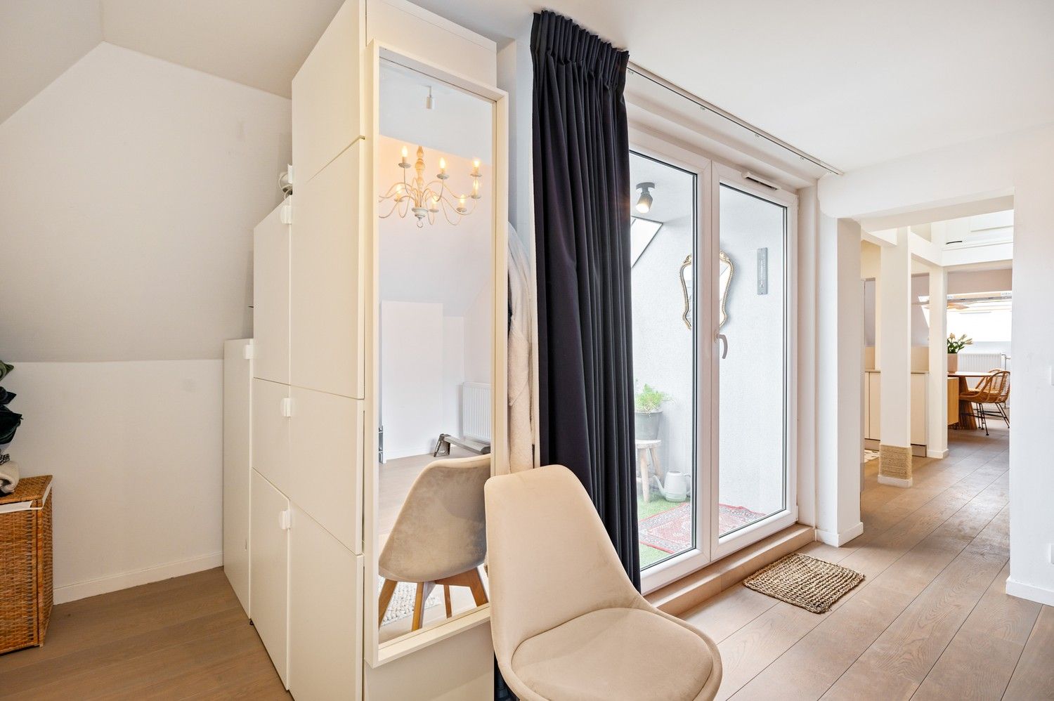 Uitzonderlijk 1-SLPK  dak appartement met een terras in historisch centrum van Antwerpen! foto 12