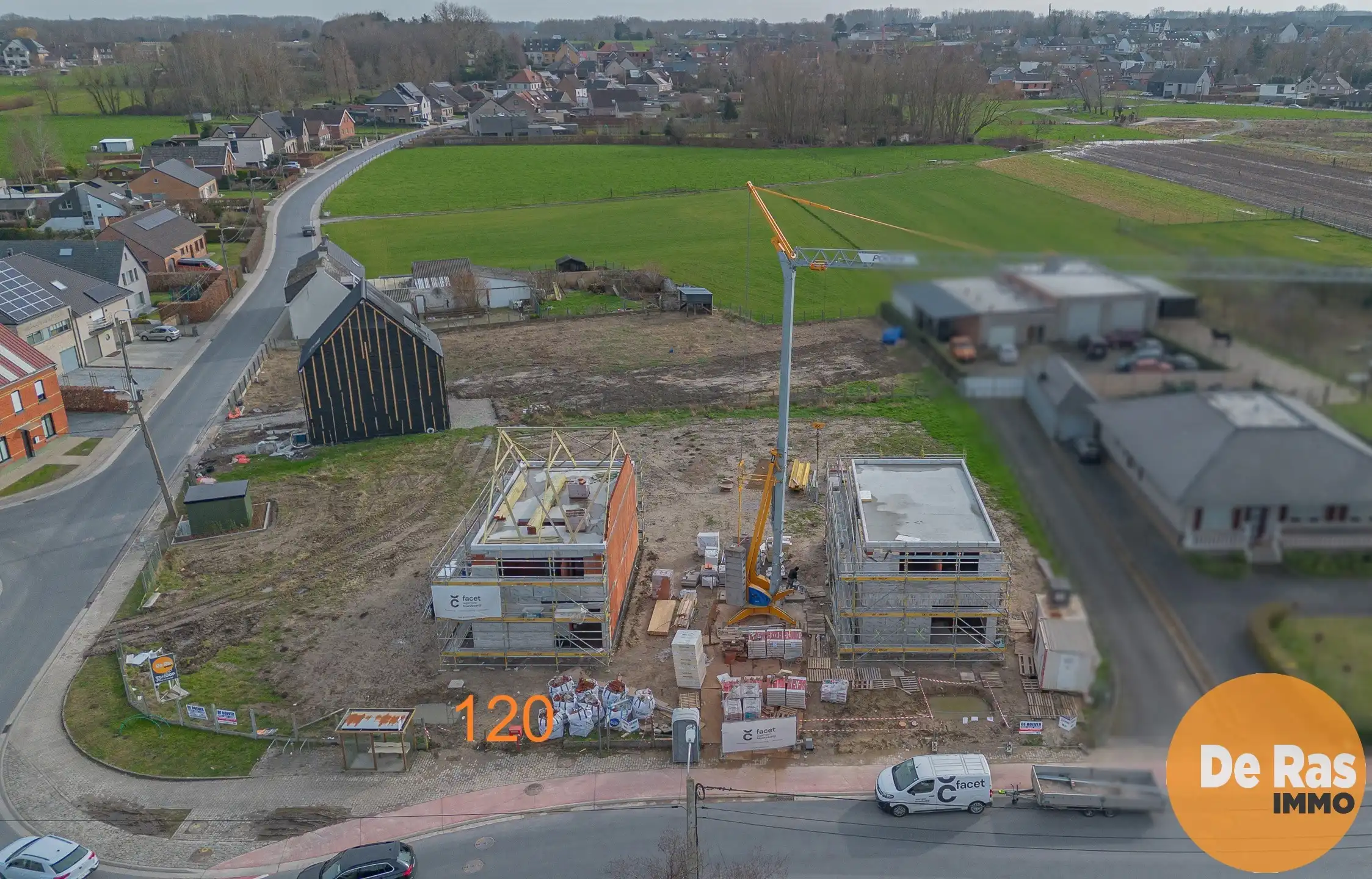  OORDEGEM - nieuwbouwwoning met 5 slp, 2 bdks en tuin! foto 2