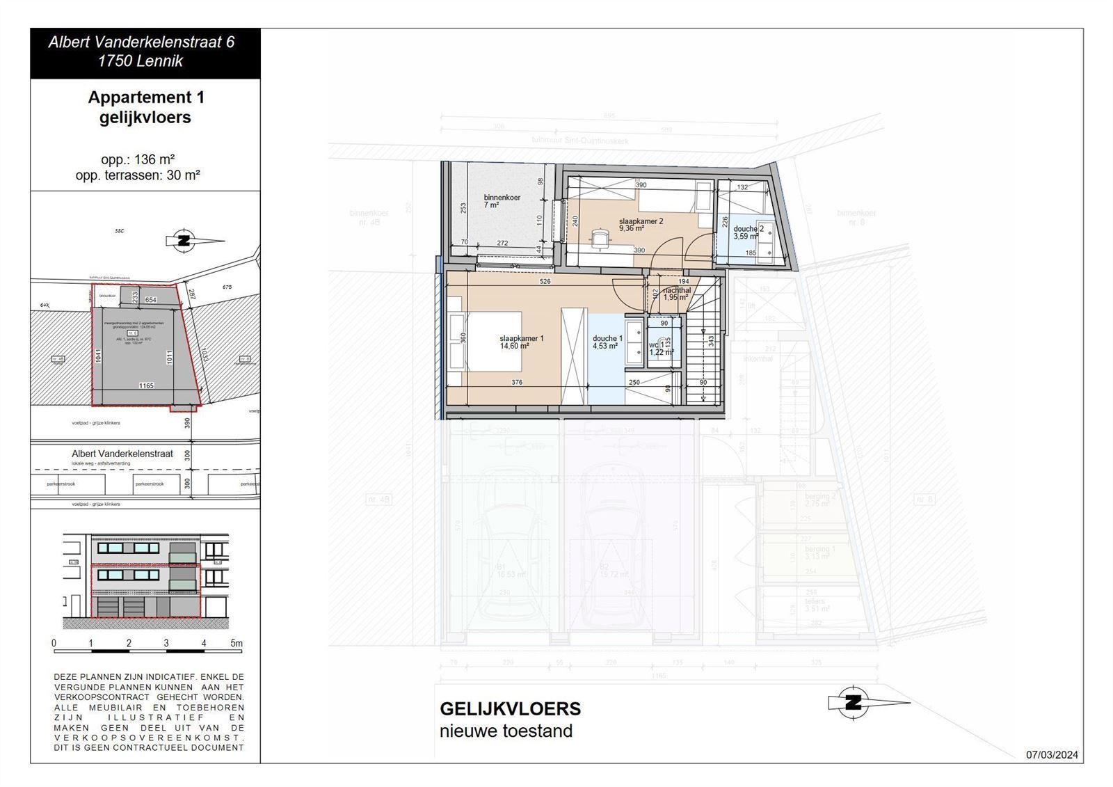 Nieuwbouw duplex-appartement (3%) TE KOOP in Lennik foto 2