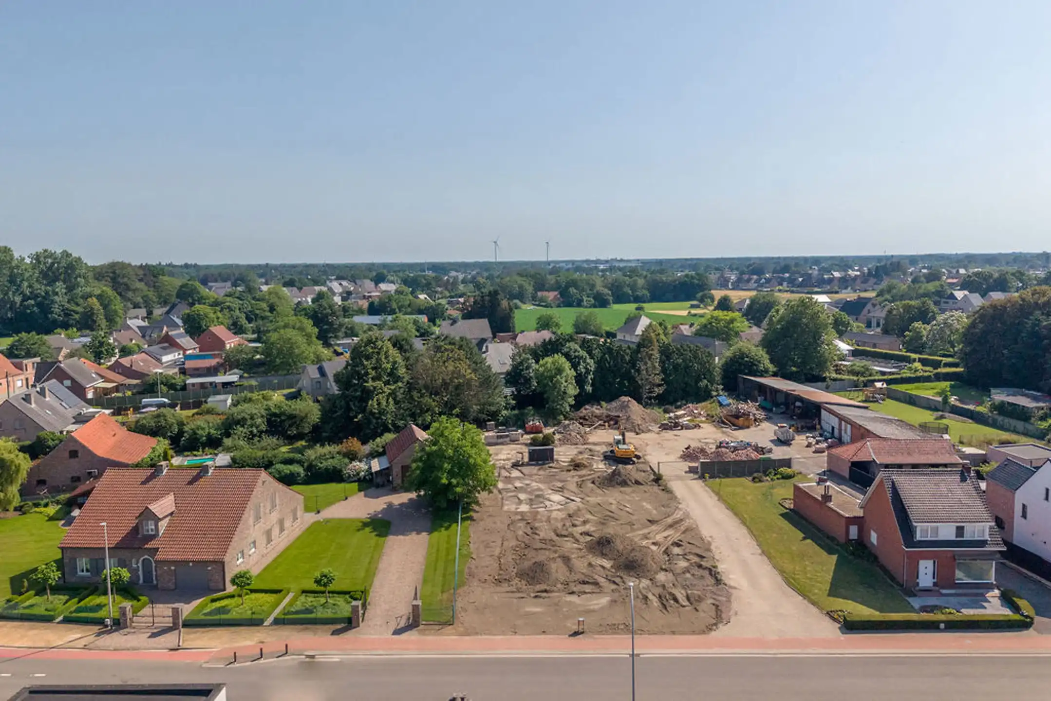 Bouwgrond (672m²) voor halfopen bebouwing te Vosselaar! foto 11