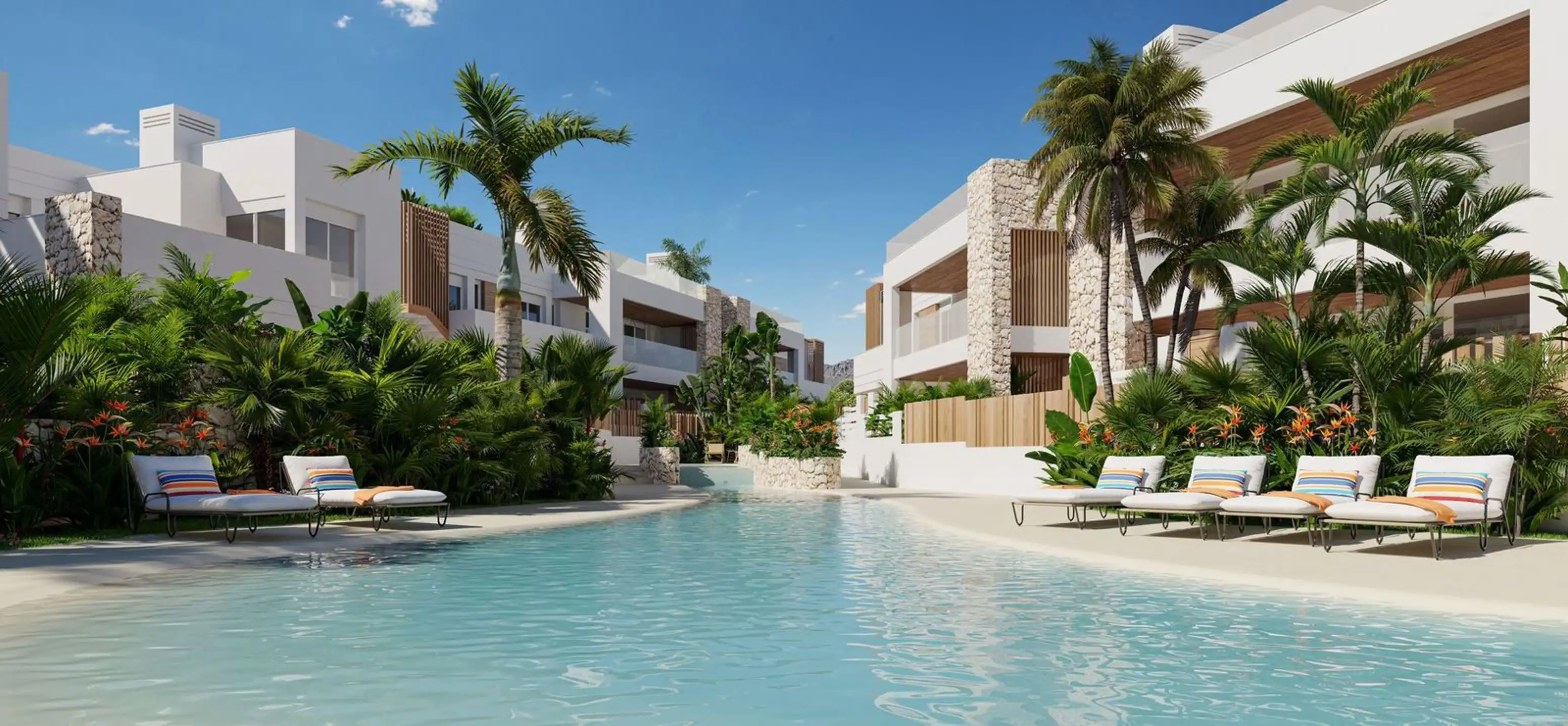 SPANJE - Bungalows  aan €346000.   Villa met dakterras.€479000.   foto 6