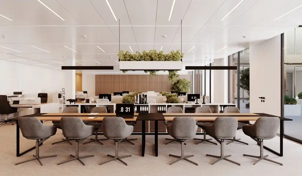 Kantoorruimte te huur in nieuwbouwproject Ouverture tegenover KBC toren in Gent foto 8