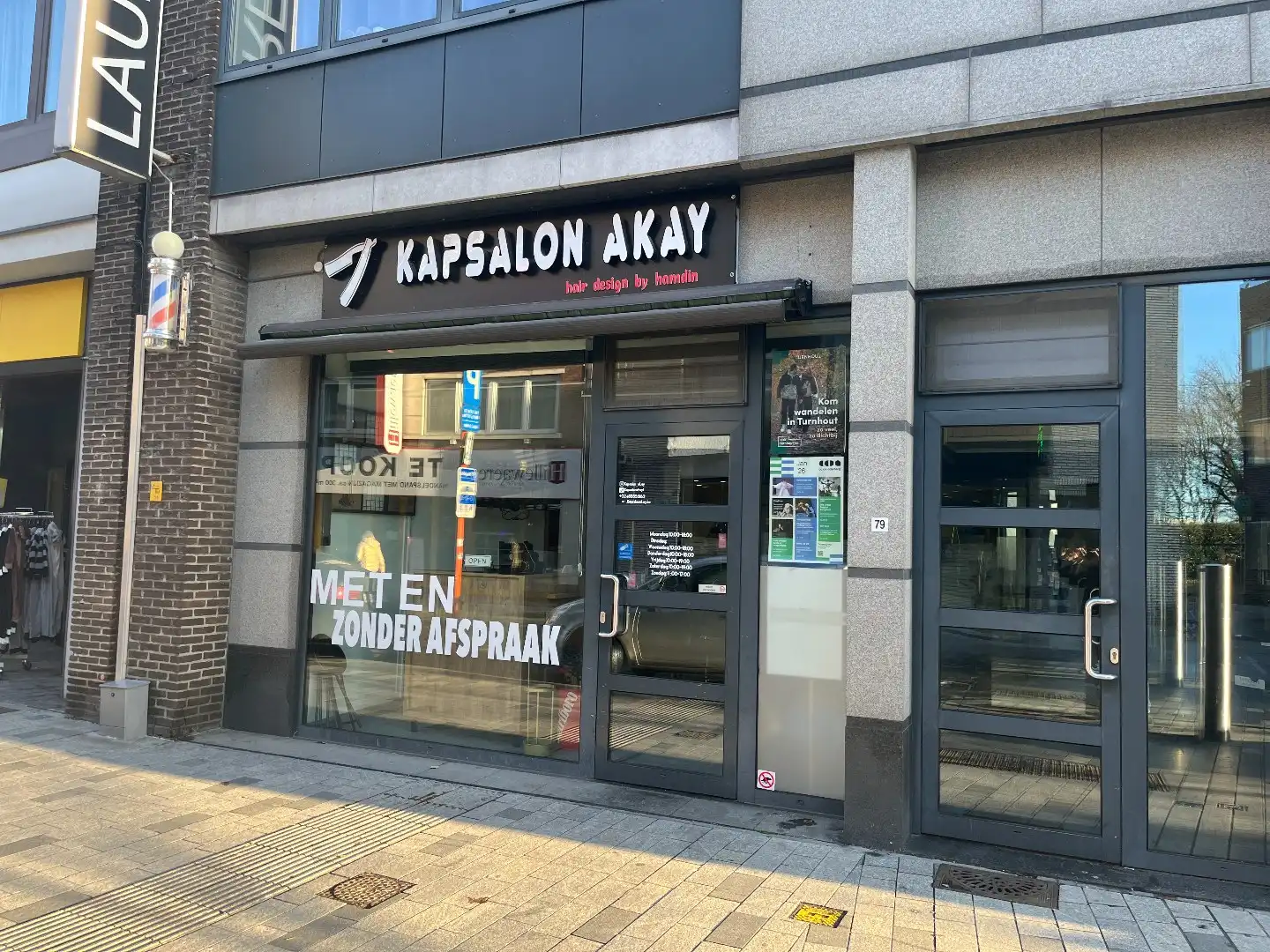 Dubbele handelspand Kerkstraat Centrum Lommel foto 2