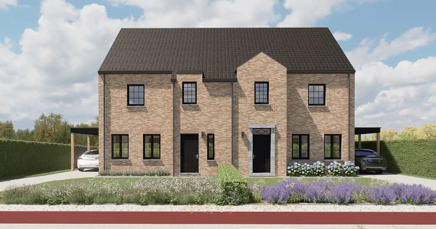 Duurzaam afgewerkte nieuwbouwwoning op een mooi perceel van 4a19ca! foto 4