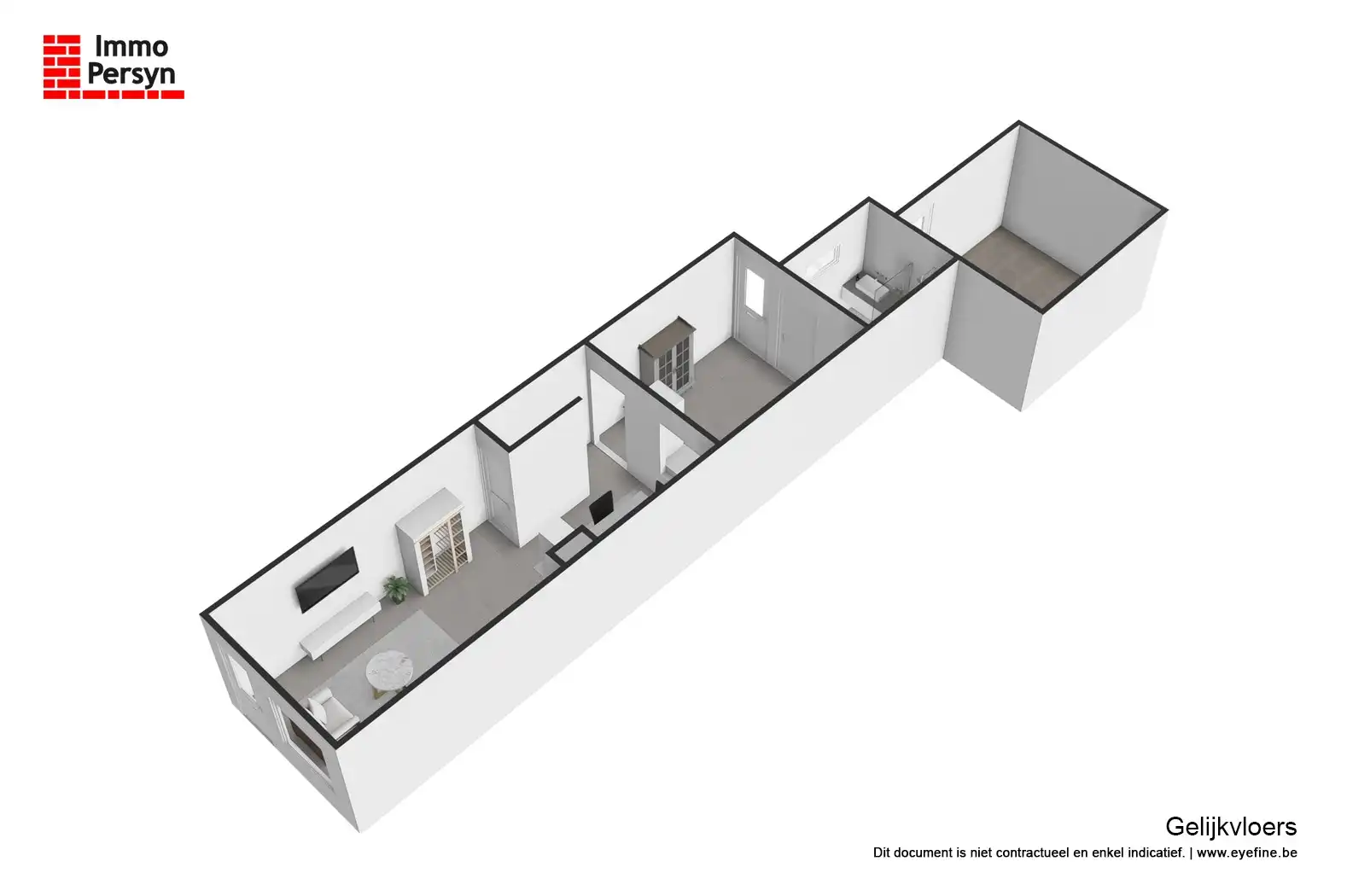 Gerenoveerde rijwoning met 2 Slaapkamers en tuin foto 23