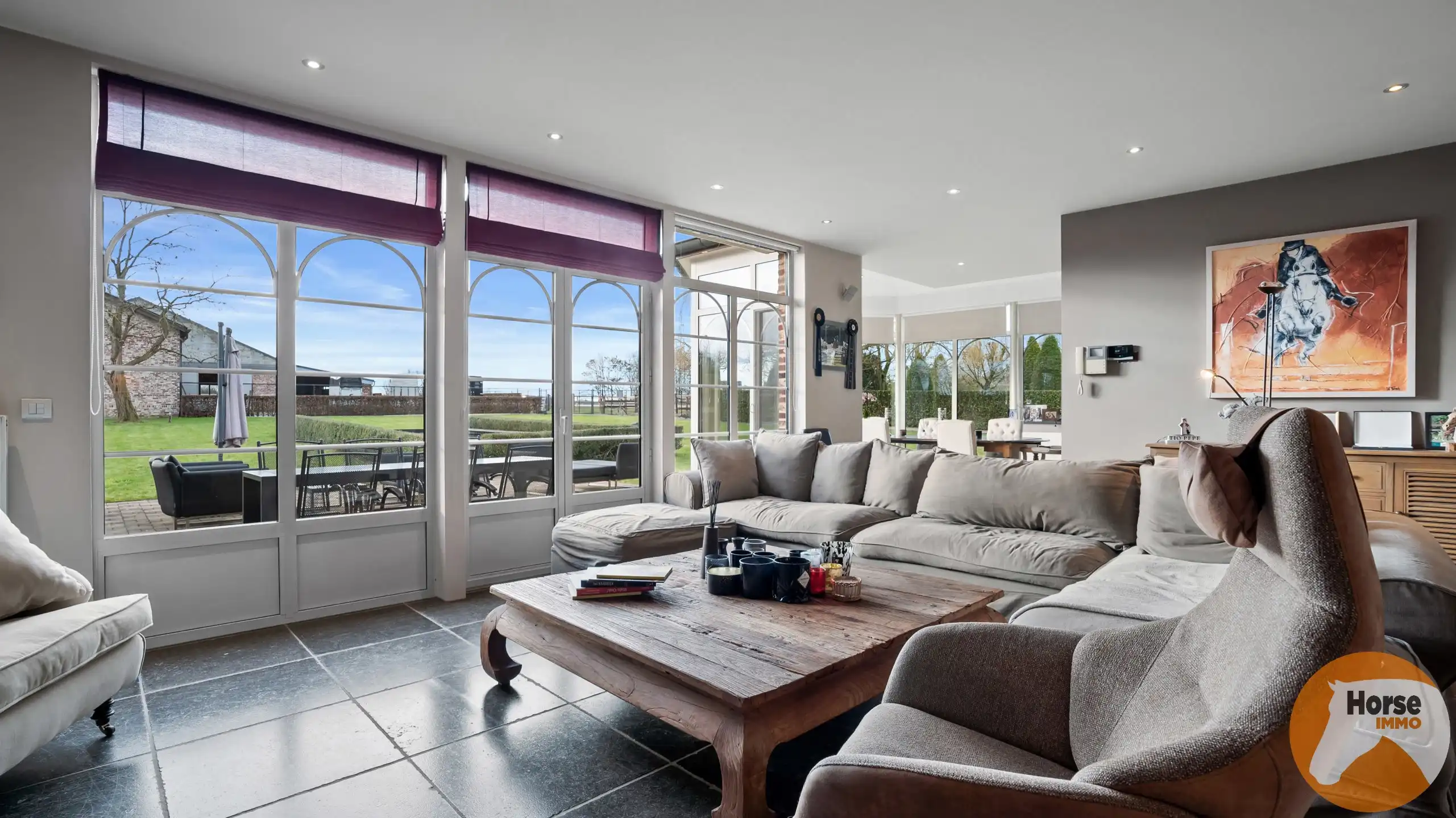 BORNEM – Professionele paardenaccommodatie met villa op 3HA foto 17