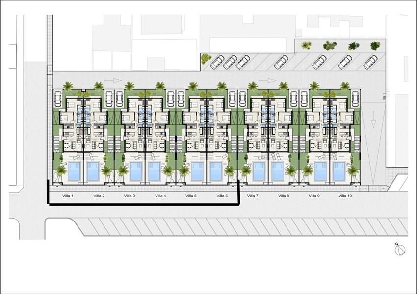NIEUWBOUW HALFVRIJSTAANDE VILLA'S IN LOS NIETOS, LA MANGA MAR MENOR foto 27