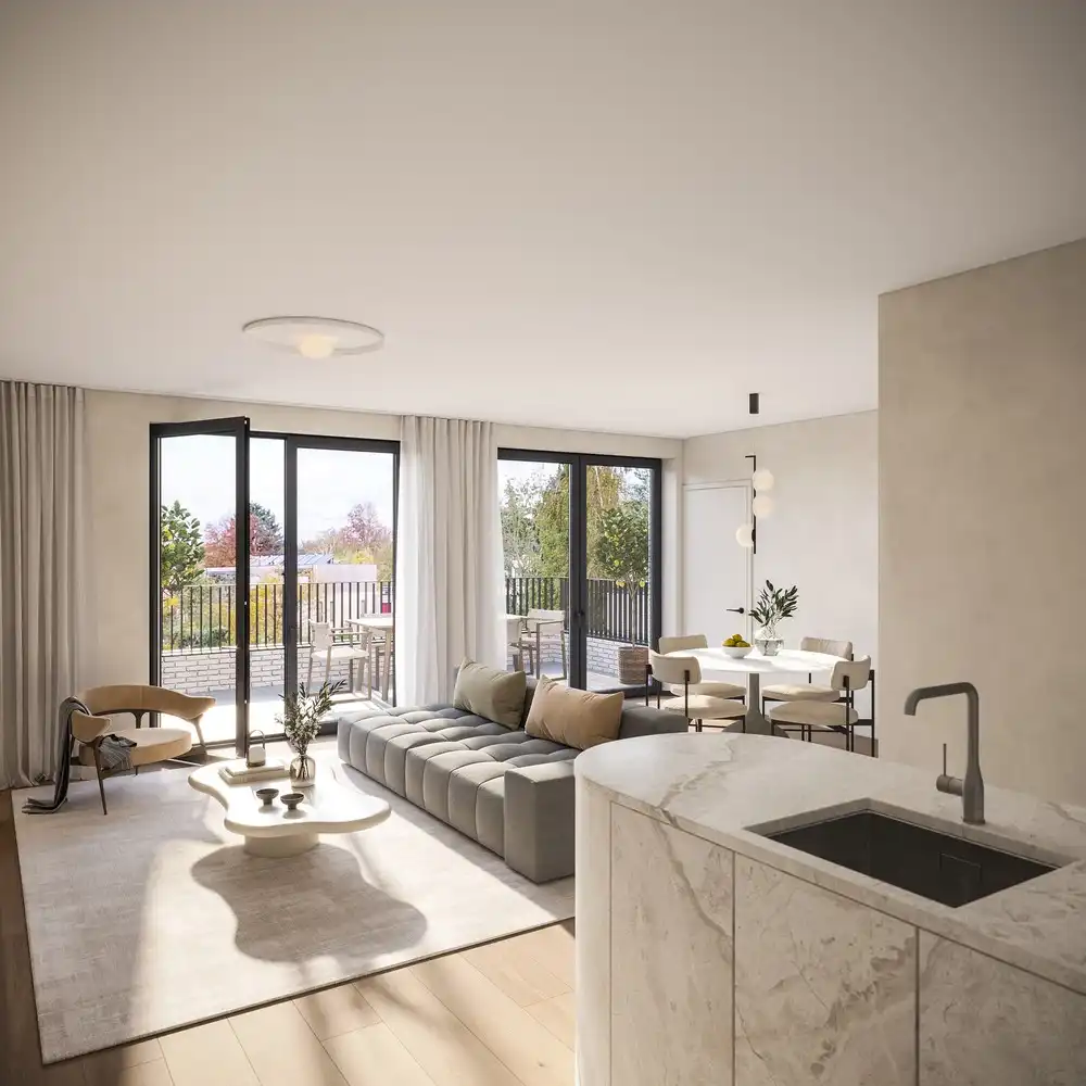 Appartement met 2 slpkrs in uniek nieuwbouwproject foto 4