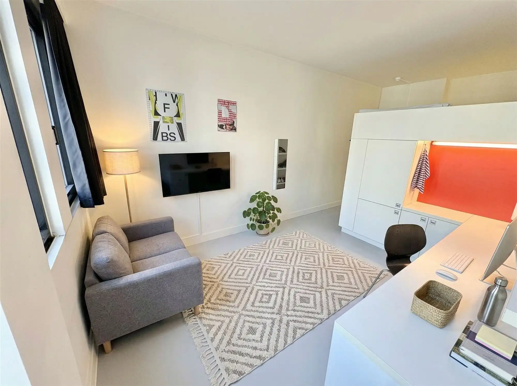 Kot/kamer te koop Paardenmarkt 34-36/K0.10 - 2000 ANTWERPEN