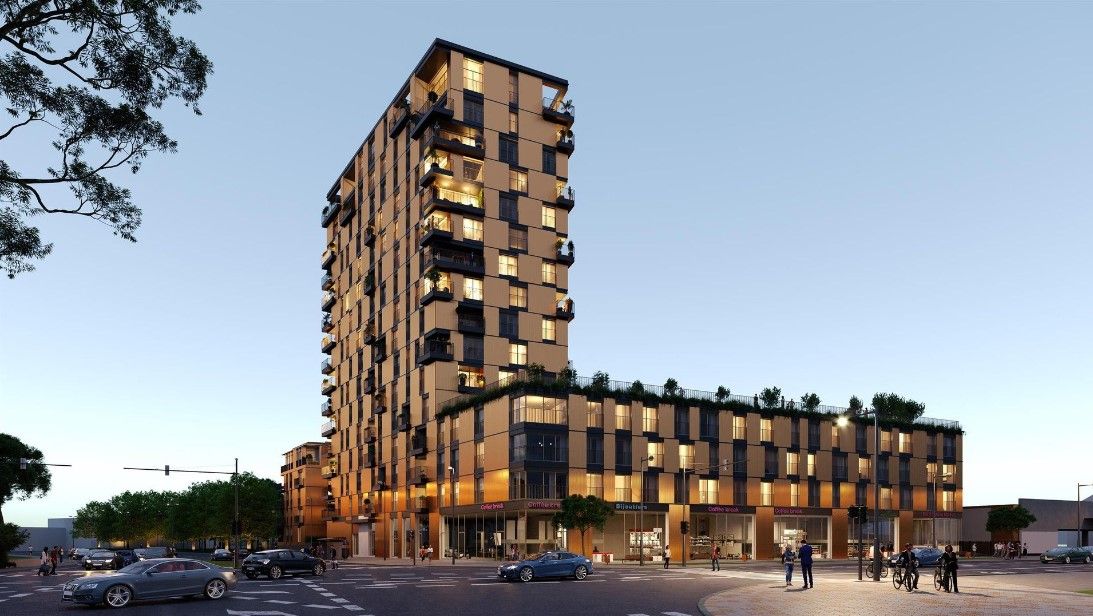 Nieuwbouw commercieel pand foto {{pictureIndex}}