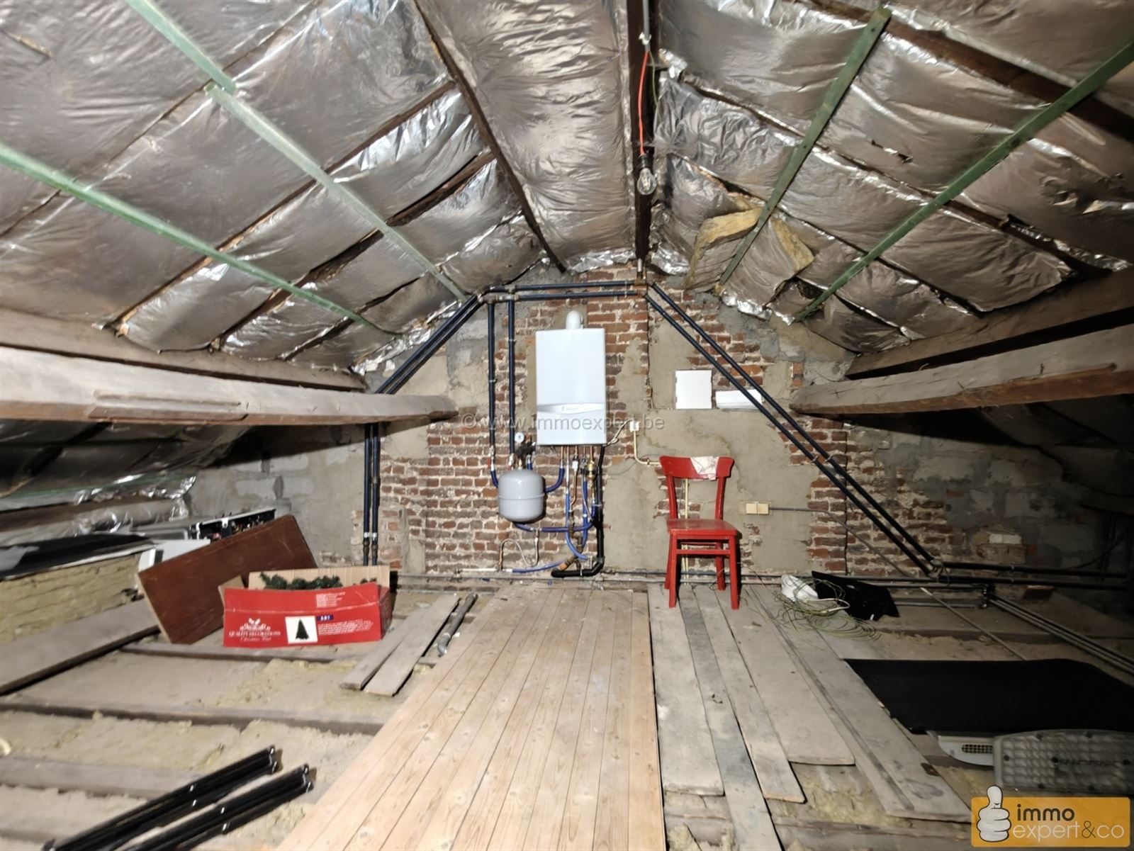 TERNAT: Woning aan treinstation met CV aardgas en 2 slaapkamers foto 11