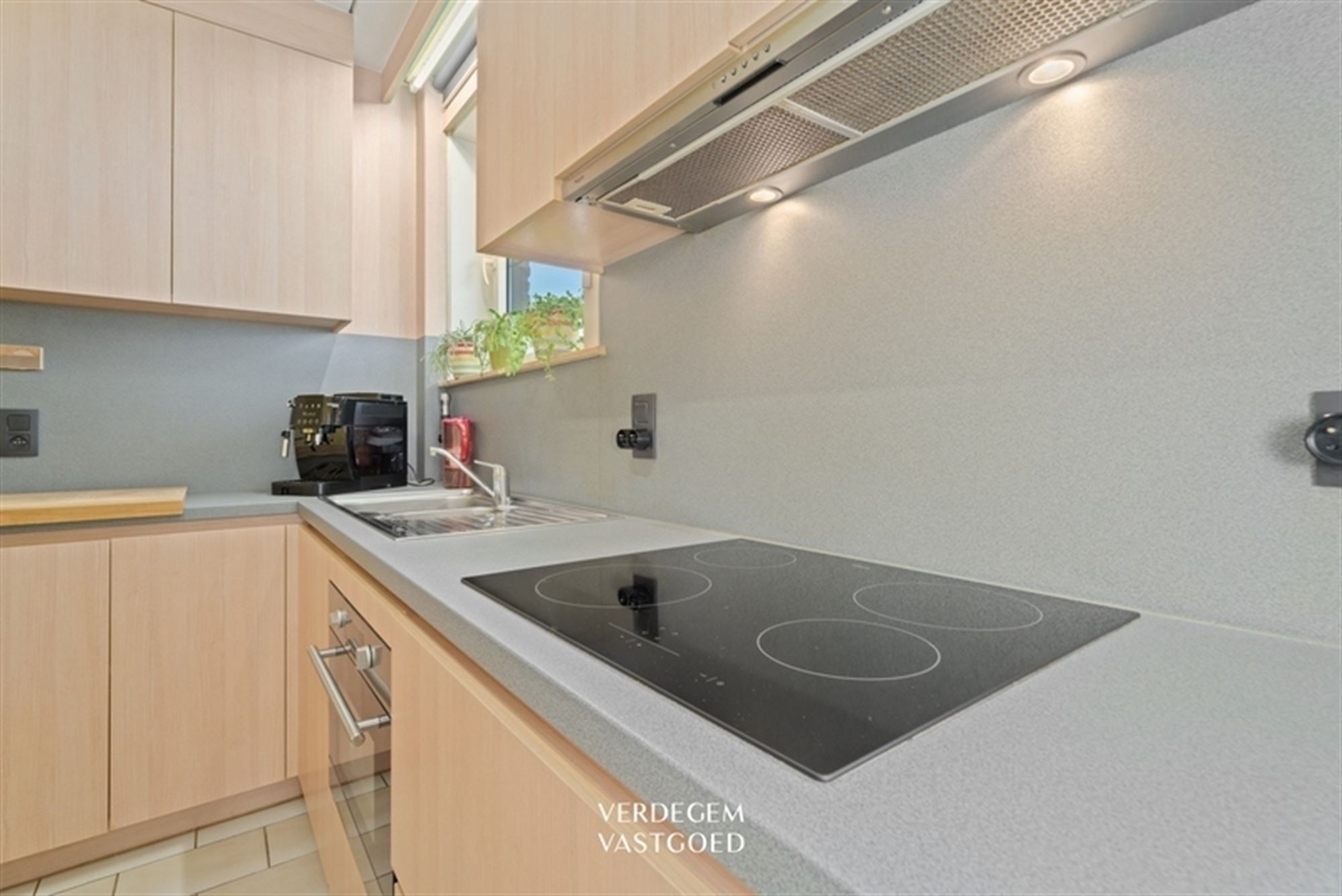 Gelijkvloers appartement met 2 slaapkamers, garage en privatieve tuin foto 8