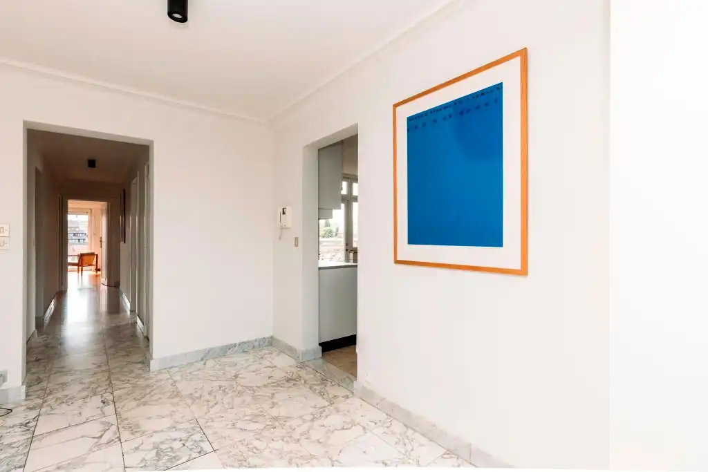 Lumineus art deco appartement met 3 slaapkamers langsheen het Zuidpark. foto 3