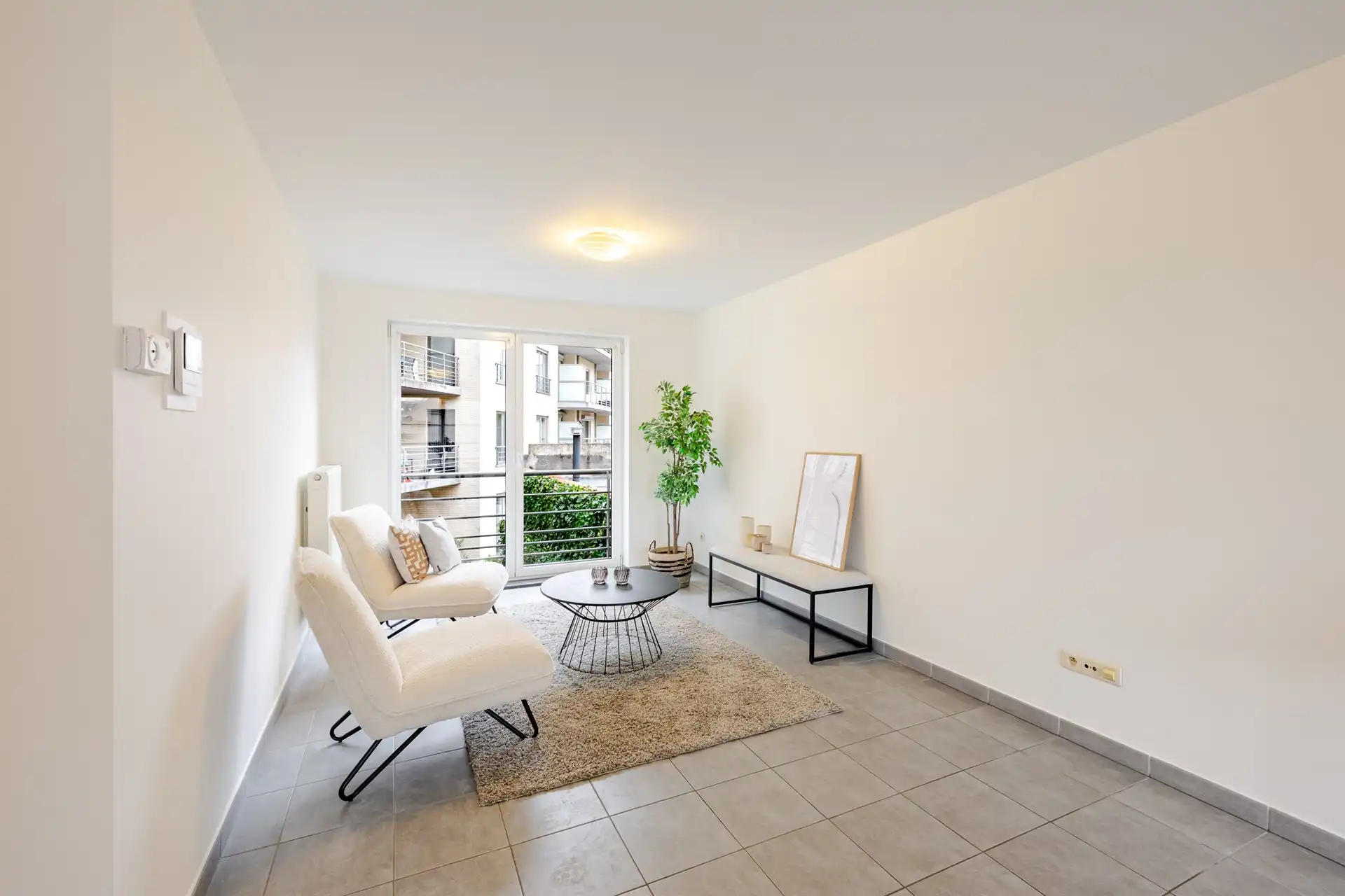 Praktisch ingedeeld appartement met twee slaapkamers op centrale ligging te Aalst foto {{pictureIndex}}