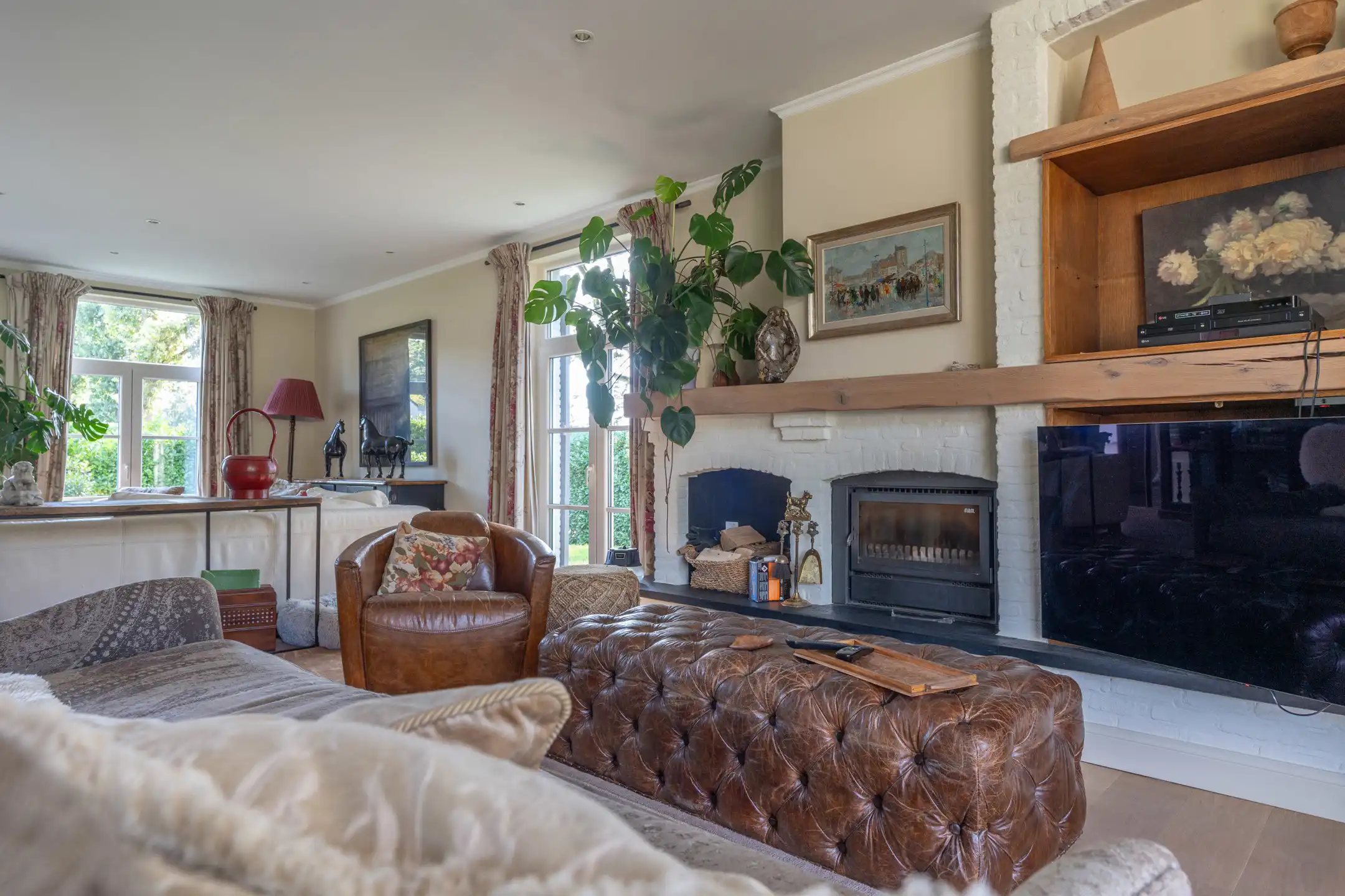 Stijlvolle gelijkvloersvilla met 3 slp op  1.443 m² (ZW) foto 9