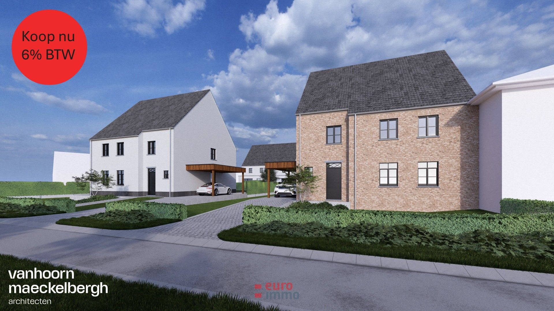 Halfopen bebouwing met royale binnenruimtes, ruime tuin en aankoop aan 6% btw foto {{pictureIndex}}