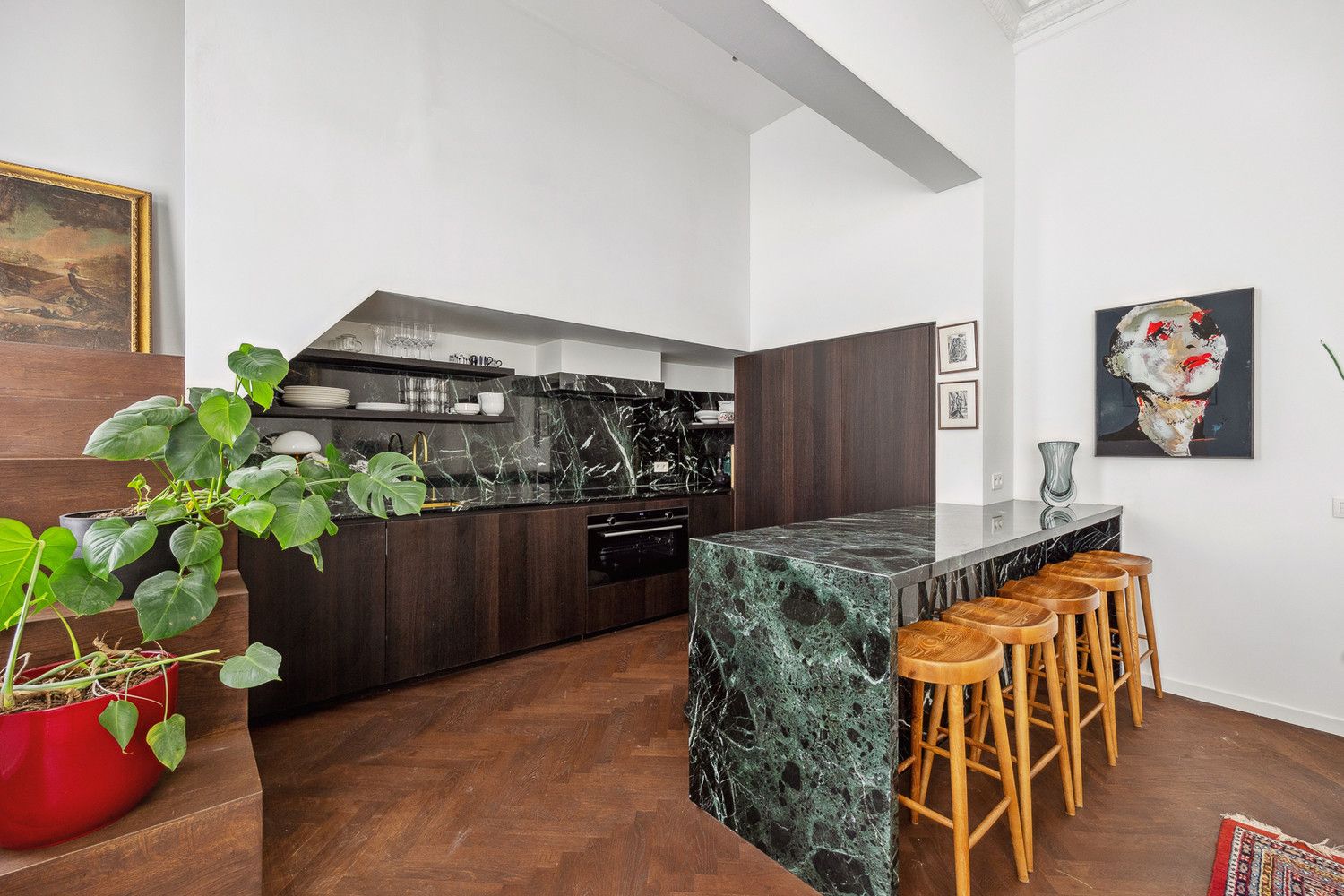 Luxueus duplexappartement (170m²) in monumentale meesterwoning te Antwerpen-centrum met heerlijk zonneterras (EPC B!) + 2 optionele parkings foto 11