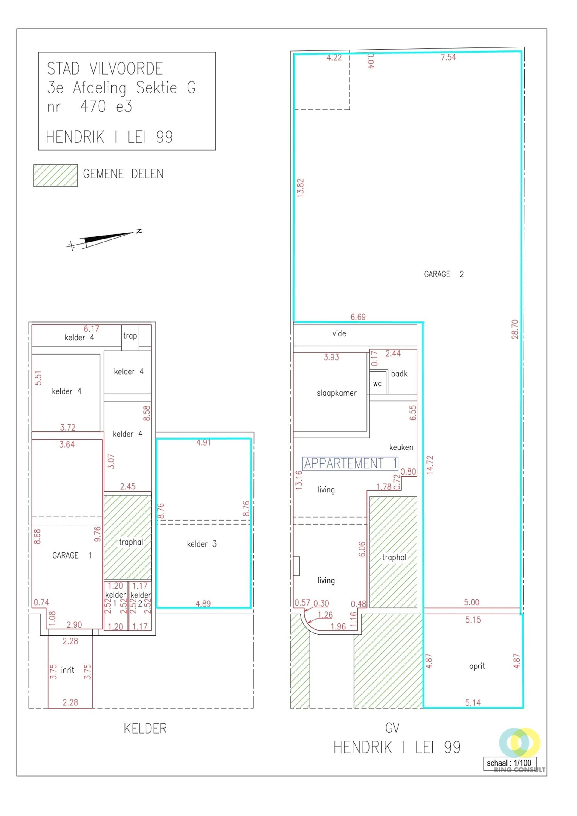 opslagplaats of atelier (237m²) met kelder (43m²) foto 2