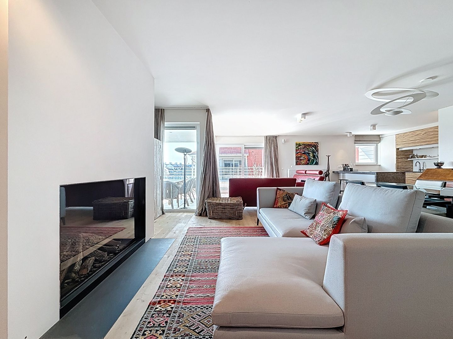Penthouse met twee ruime terrassen op toplocatie met zicht op het maritiem park te Nieuwpoort foto 3