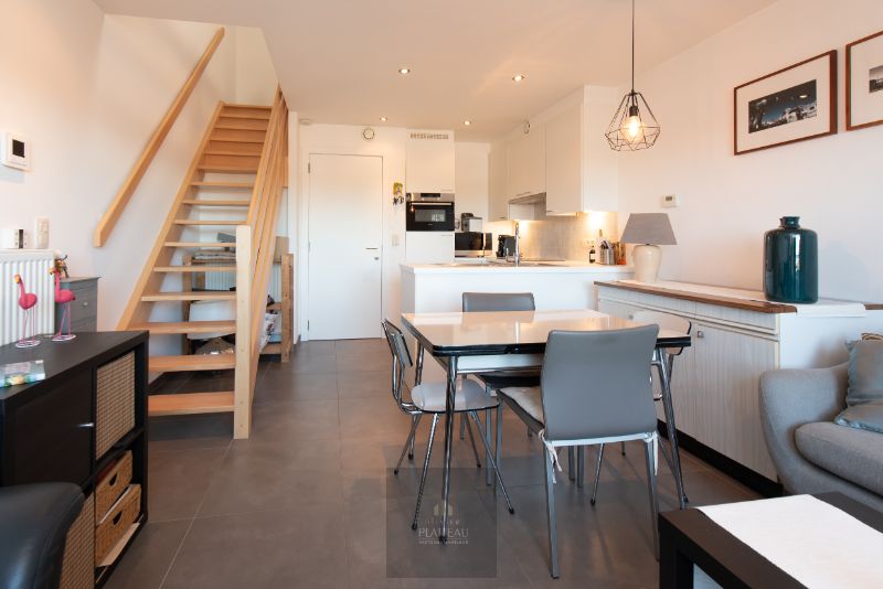 Recent duplex-appartement met één slaapkamer en slaaphoek. foto 14