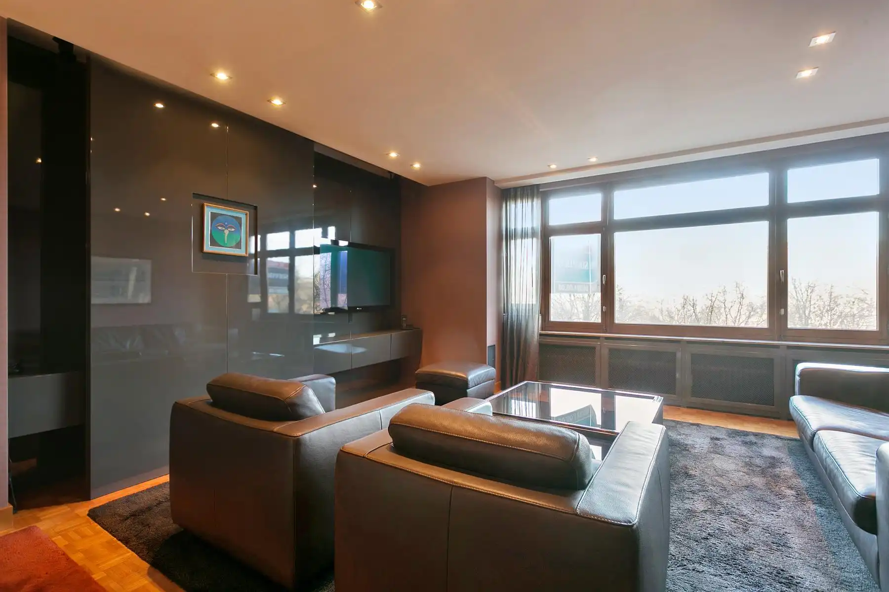 Gemeubileerd app. met uitzicht op het Stadspark  foto 3