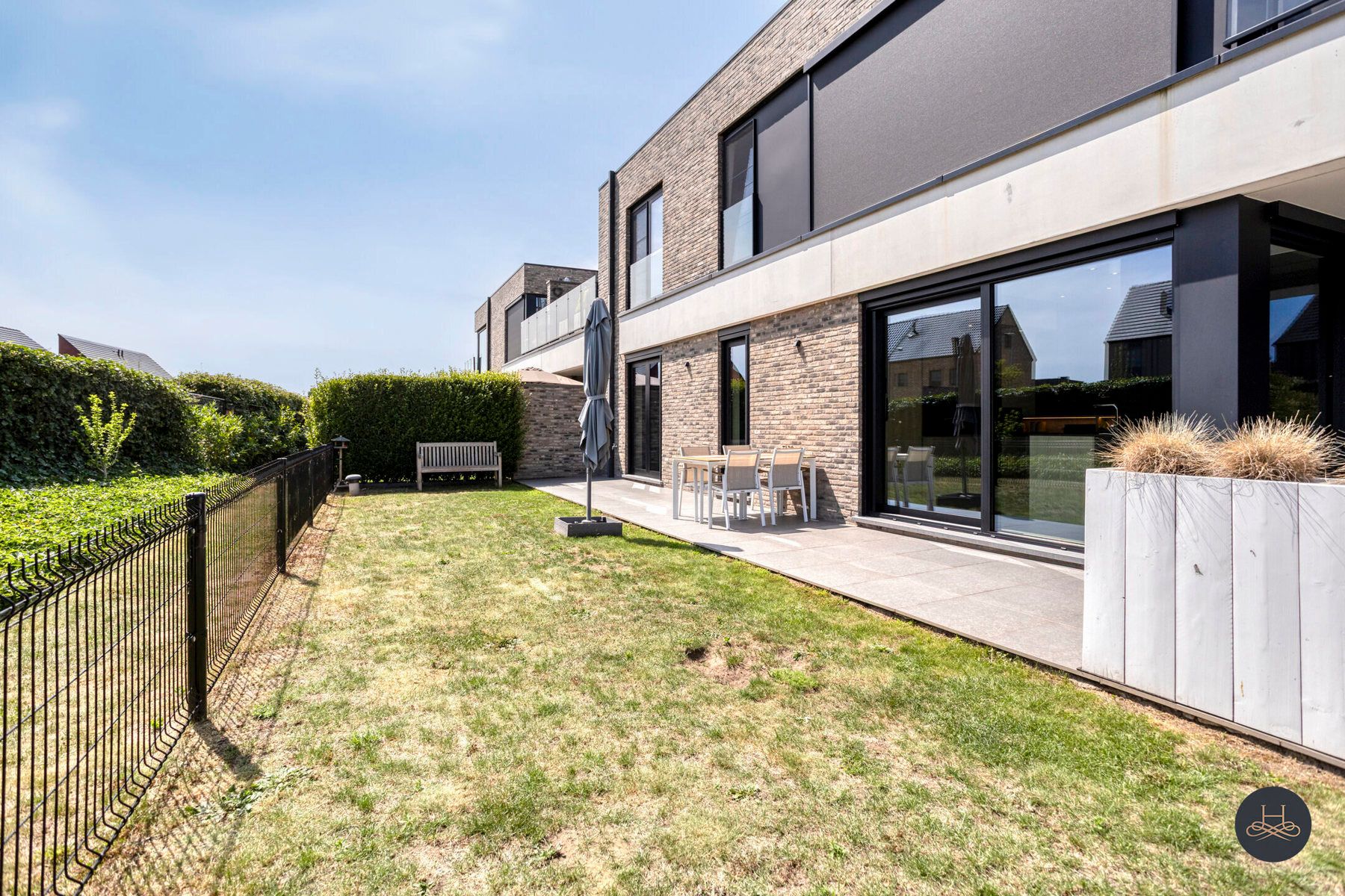 Zeer recent, energiezuinig gelijkvloersappartement met tuin  foto 22