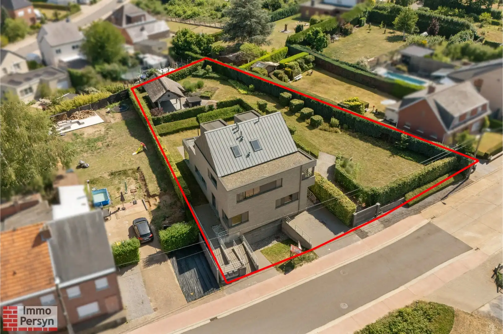 Modern en veelzijdig gebouw met 3 appartementen, rustige tuin en aanpalend perceel te Bekkevoort foto 57