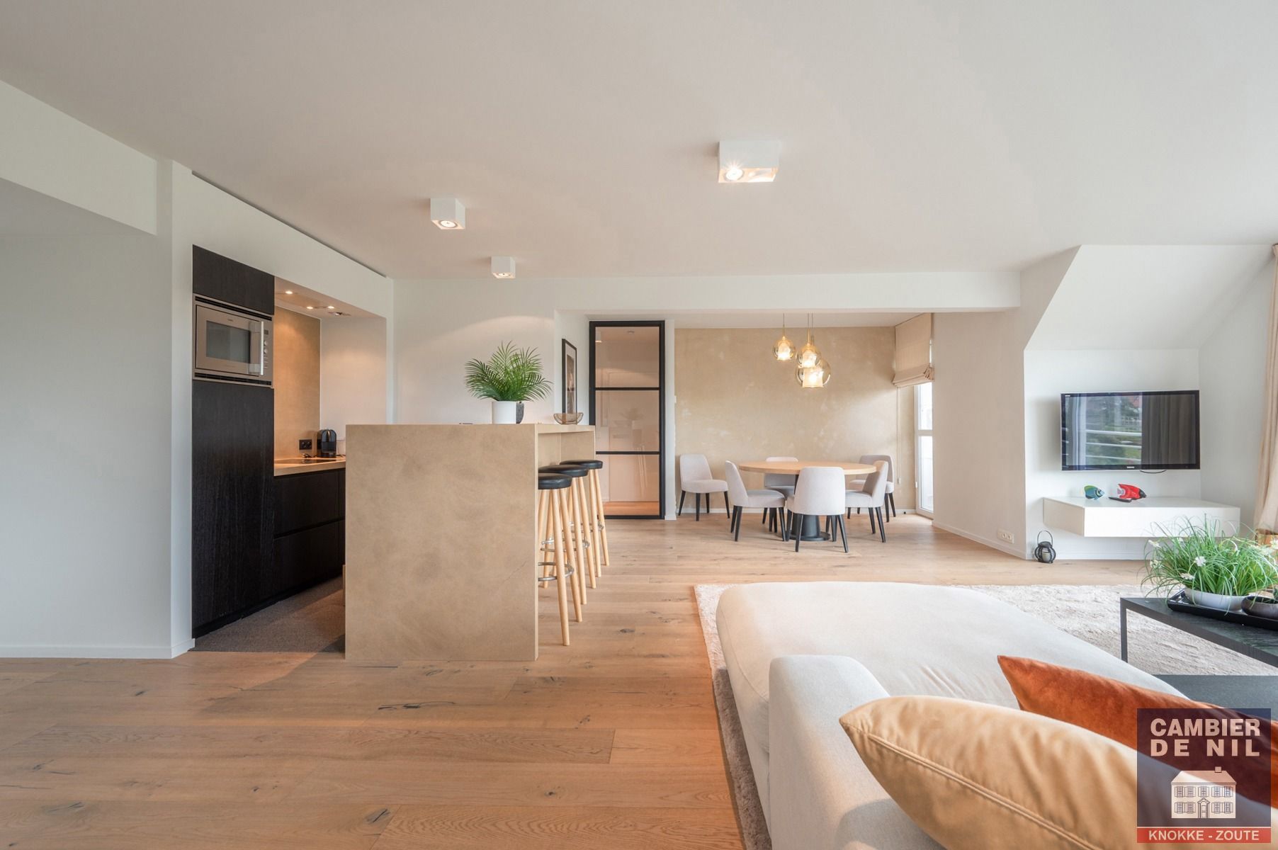 Instapklaar, ruim appartement met open zicht op de Approachgolf - Zoute foto 9