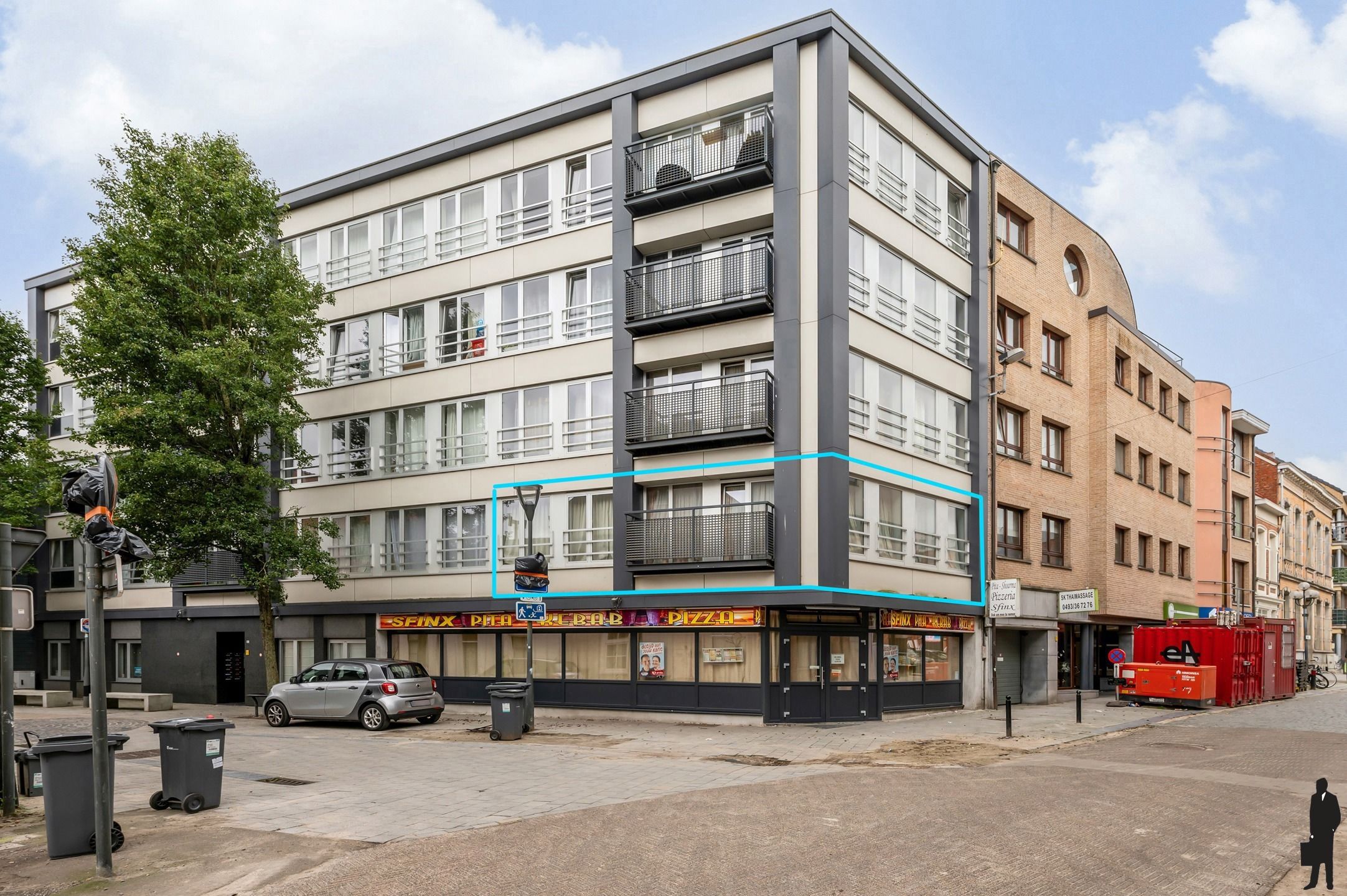 Ideaal opbrengsteigendom: appartement 2 slaapkamers foto {{pictureIndex}}