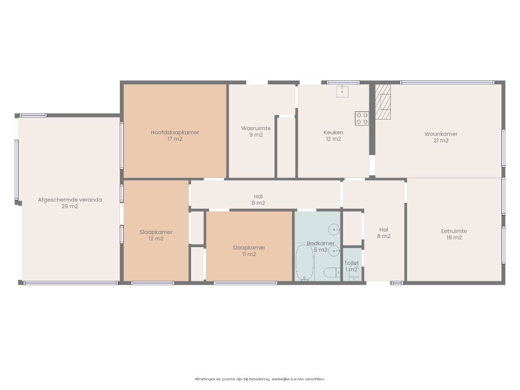 Instapklare gelijkvloerse woning op 1128 m² – 3 slaapkamers, ruime tuin én garage. foto 25