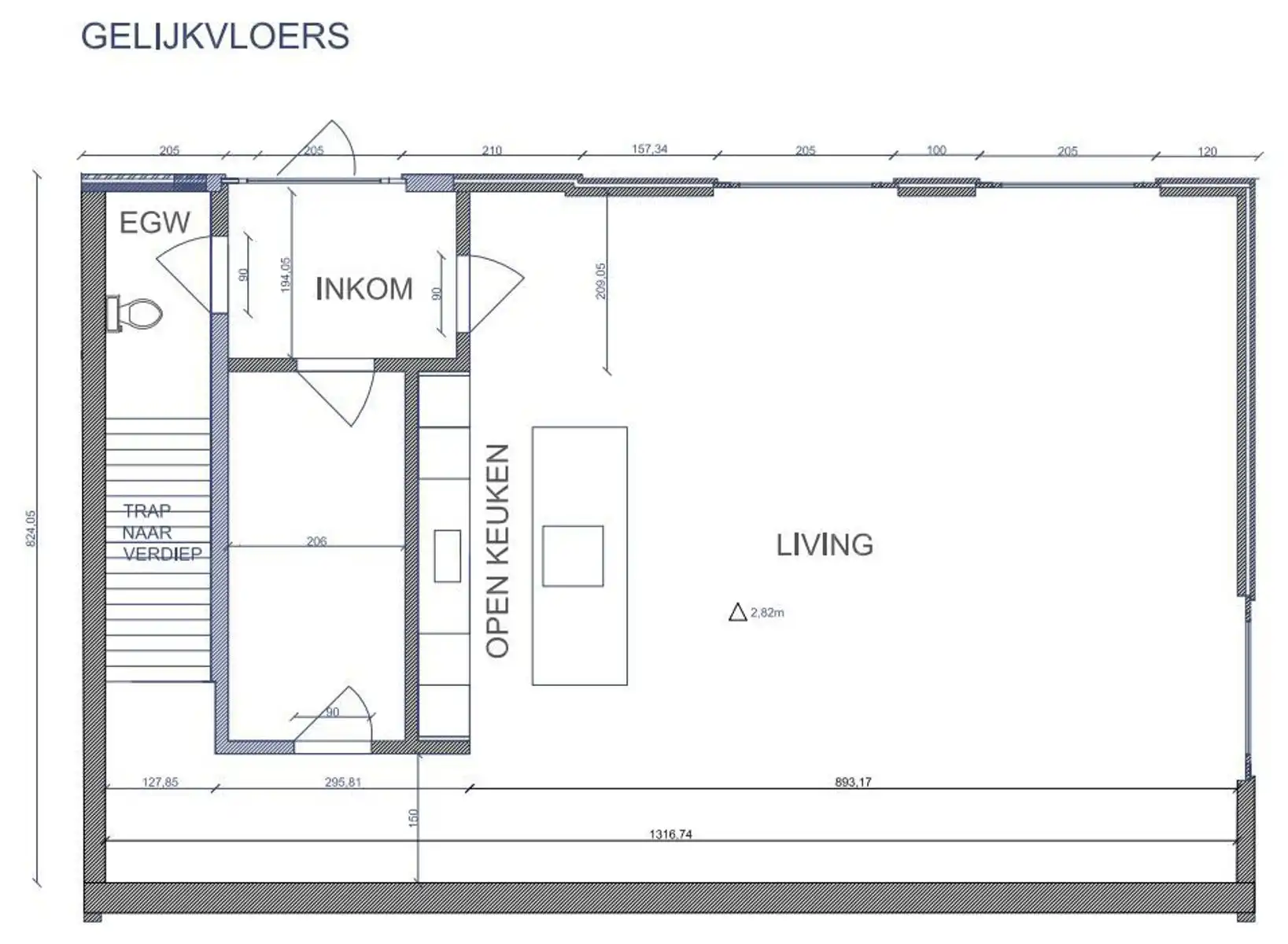 Uitzonderlijk duplex appartement van 220m² met 3 slaapkamers. foto 11