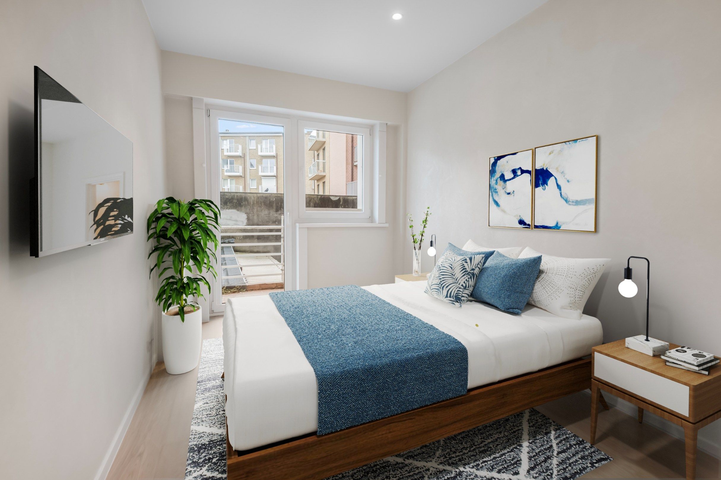 Prachtig gerenoveerd appartement rustig gelegen op de Zoutelaan vlakbij de winkels van de Dumortierlaan en de Lippenslaan. foto 16