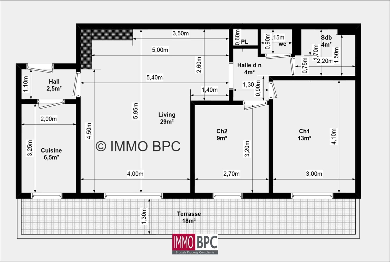 Appartement met ruim terras in hartje Ukkel en garagebox foto 20