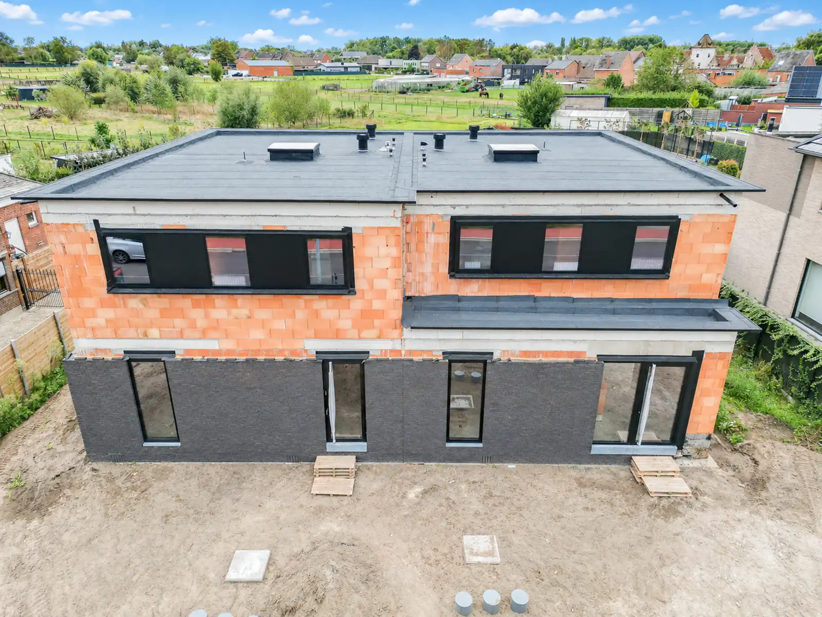 Moderne BEN-nieuwbouwwoningen in het landelijke Kalfort – CASCO oplevering foto 4