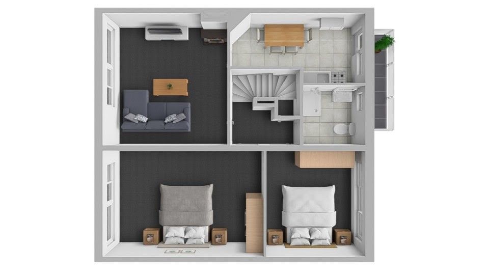 Ruime woning met garage te Burcht foto 31