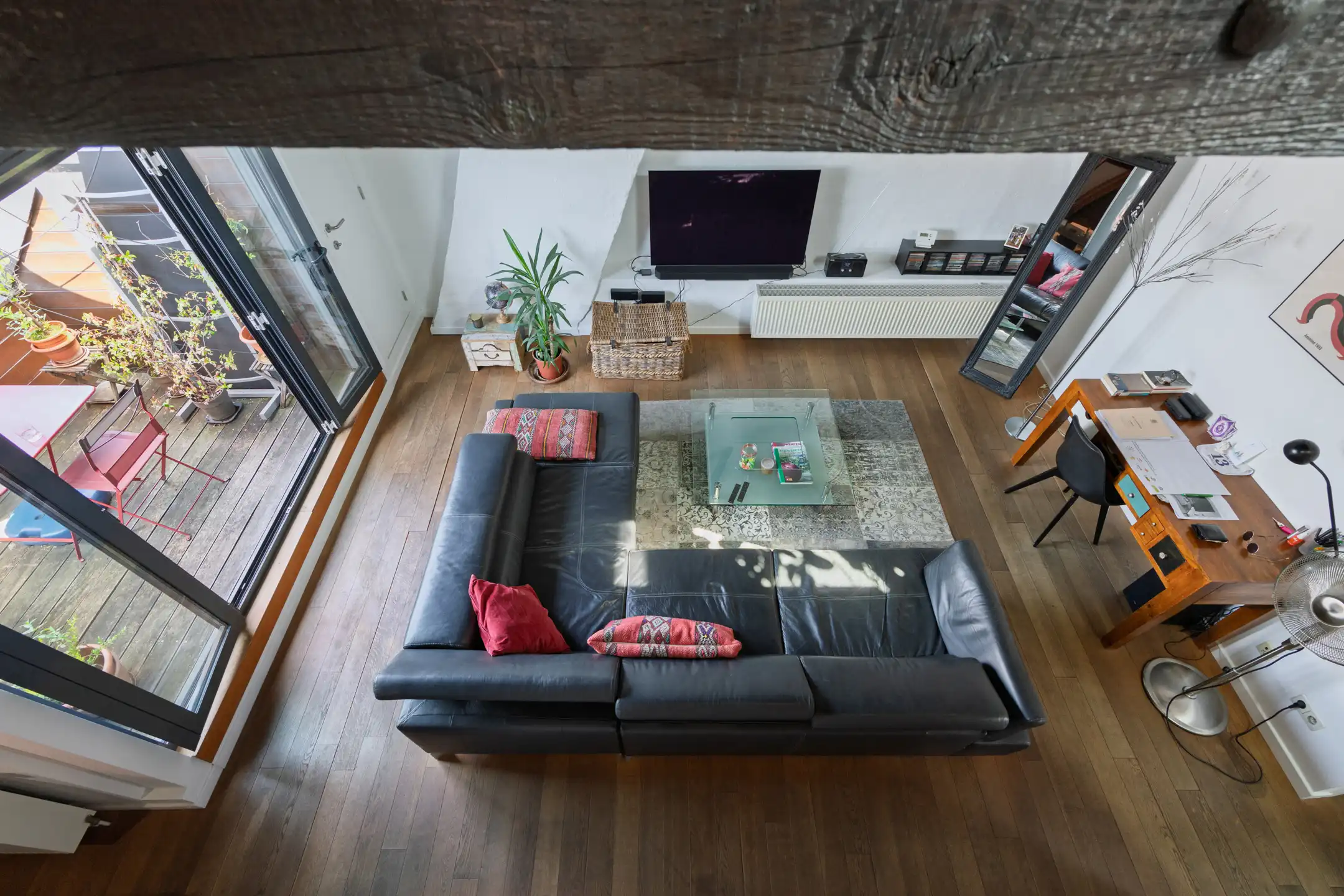 ANTWERPEN CENTRUM - Twee slpk-appartement met zuid terras  foto 6