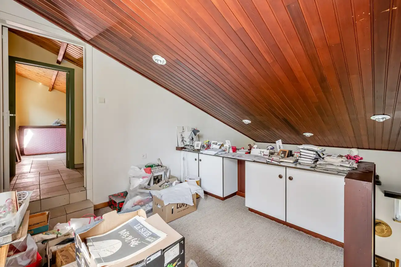 Architecturale gelijkvloerse open woning met inpandige garage op toplocatie nabij het centrum van Lochristi! foto 18