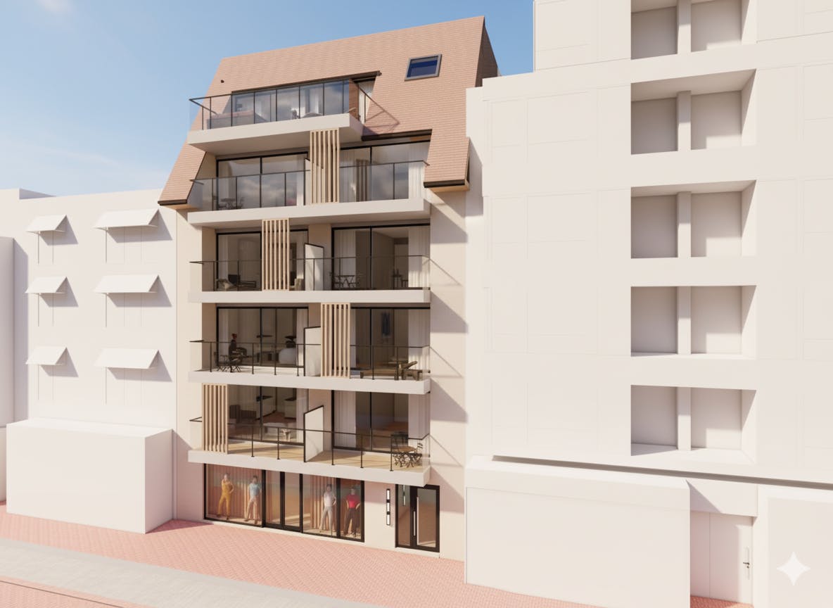 Garagebox te koop in nieuwbouwproject te centrum Middelkerke! foto 3