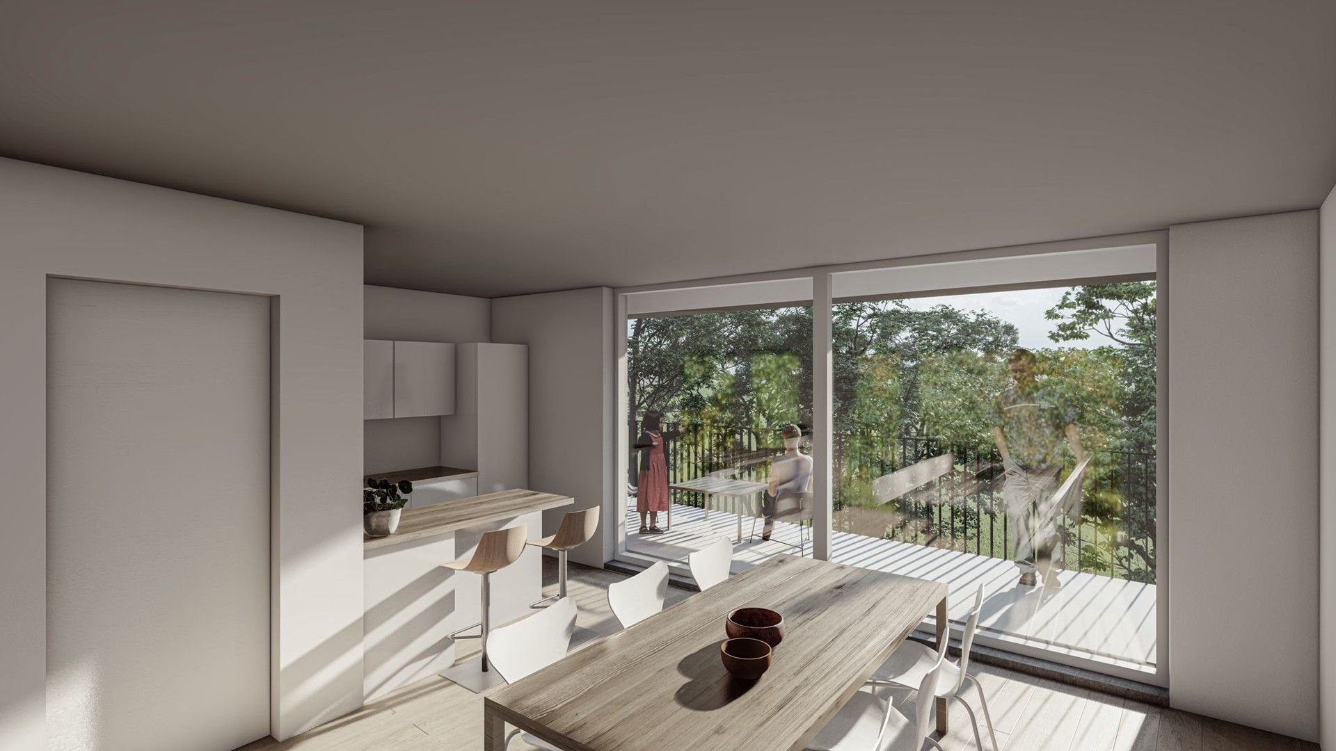 Nieuwbouw duplex te huur in residentie 'De Mortselbaan' te Aalst foto 7