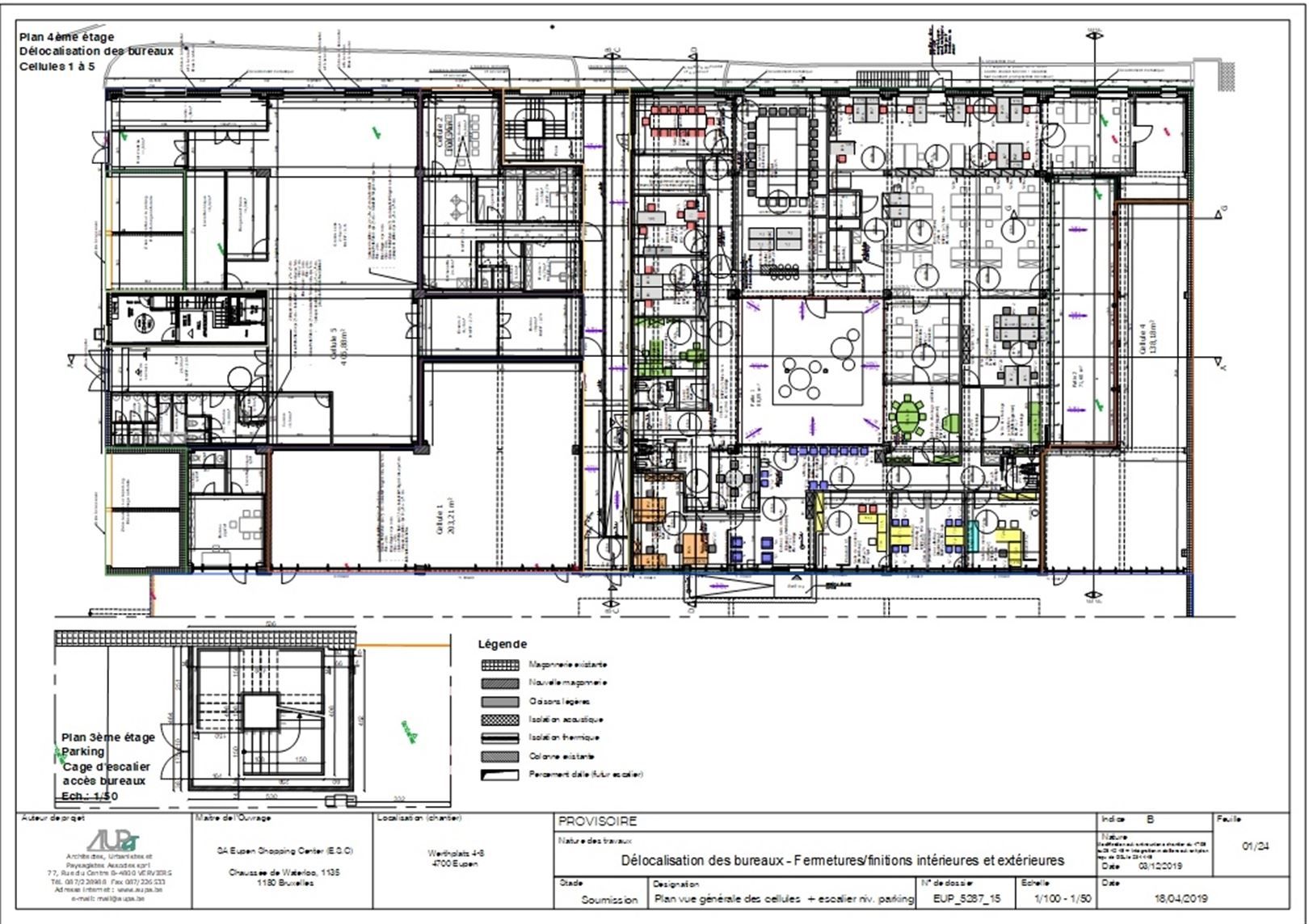 Kantoor van 100 m² te huur in Eupen foto 7