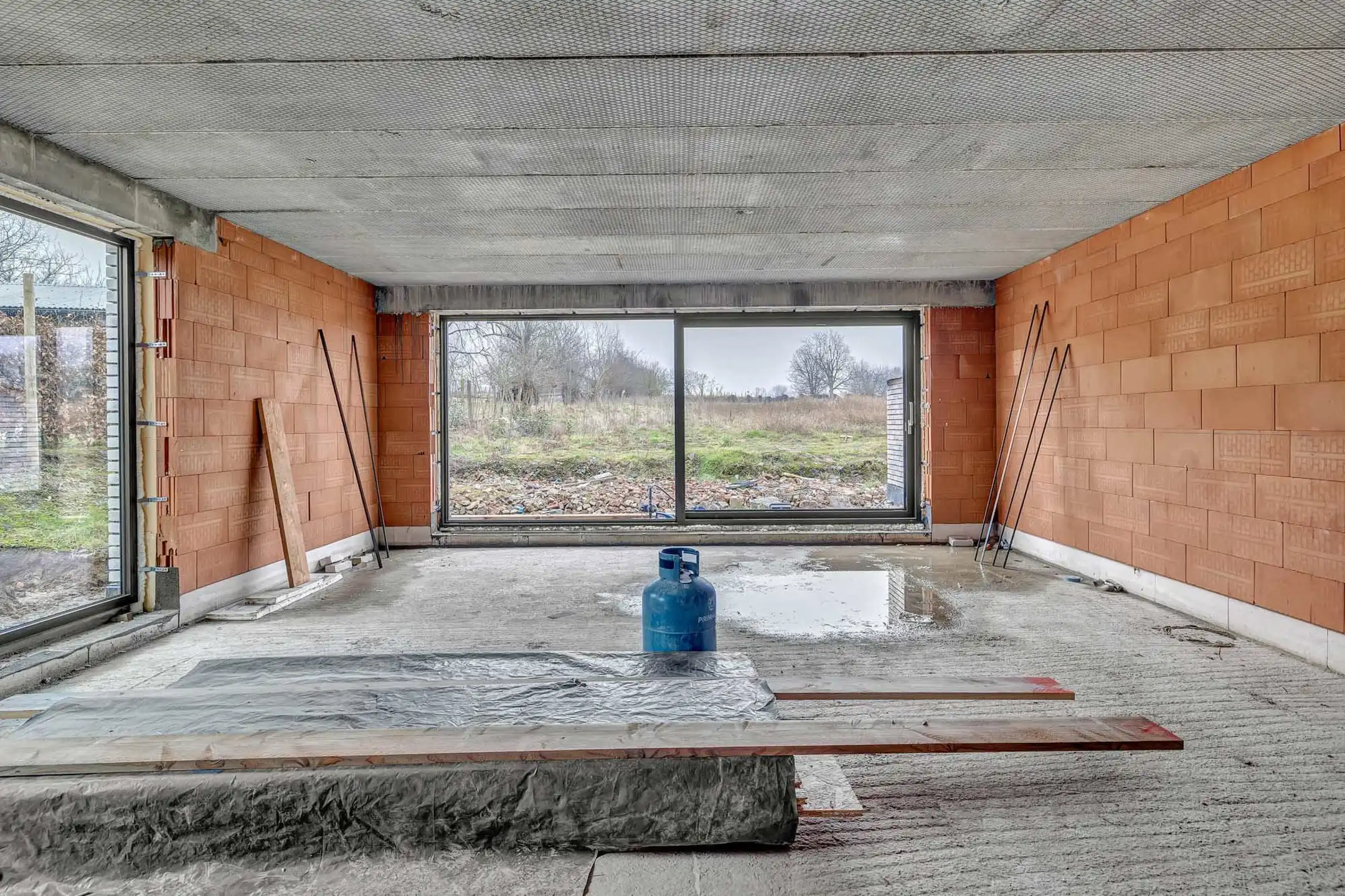 Halfopen bebouwing op een groot perceel in Denderhoutem foto 11